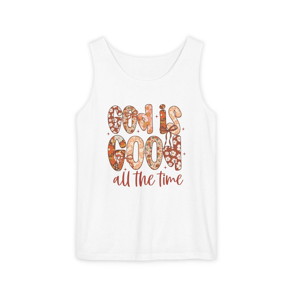 Faith Based Teen Girls Tank - God is Good All The Time | Tank Top by atgodanddesigns