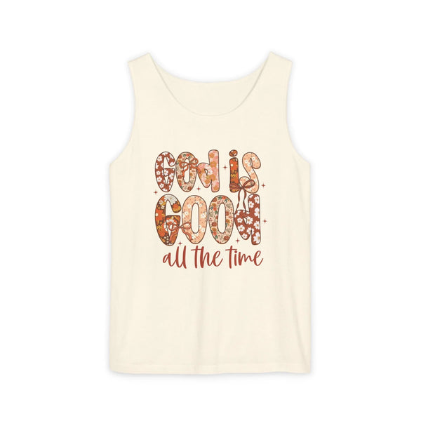 Faith Based Teen Girls Tank - God is Good All The Time | Tank Top by atgodanddesigns
