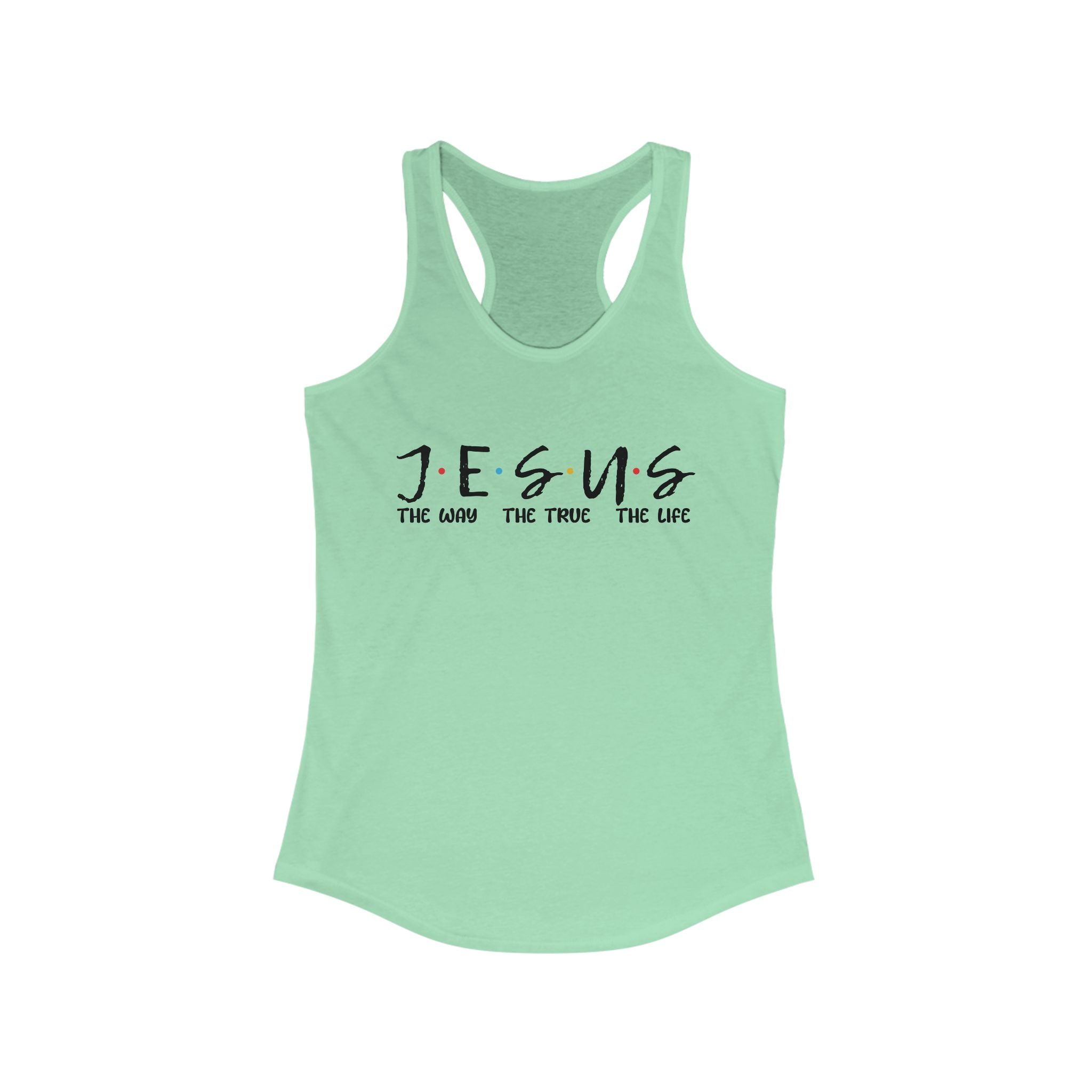 Faith Based Teen Girls Tank - J.E.S.U.S The Way The True The Light | Tank Top by atgodanddesigns