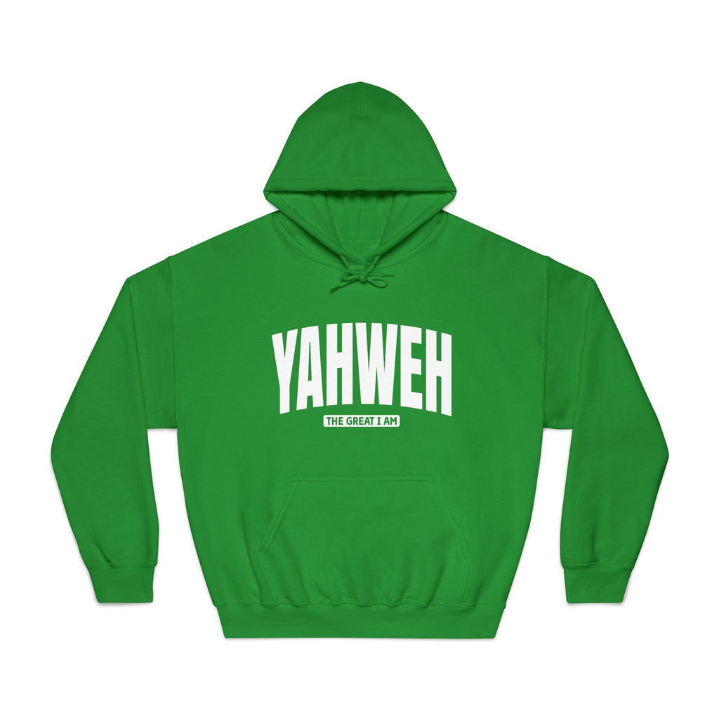 Faith Based Teen Hooded Sweatshirt - YAHWEH The Great I Am | Hoodie by atgodanddesigns