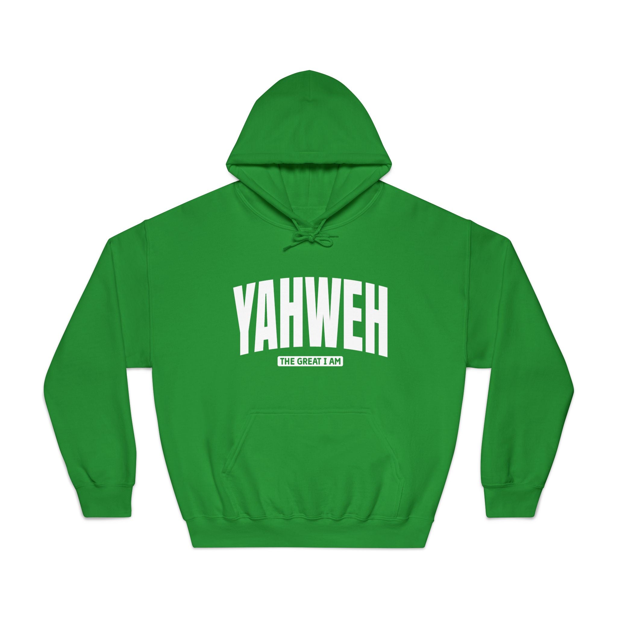 Faith Based Teen Hooded Sweatshirt - YAHWEH The Great I Am | Hoodie by atgodanddesigns