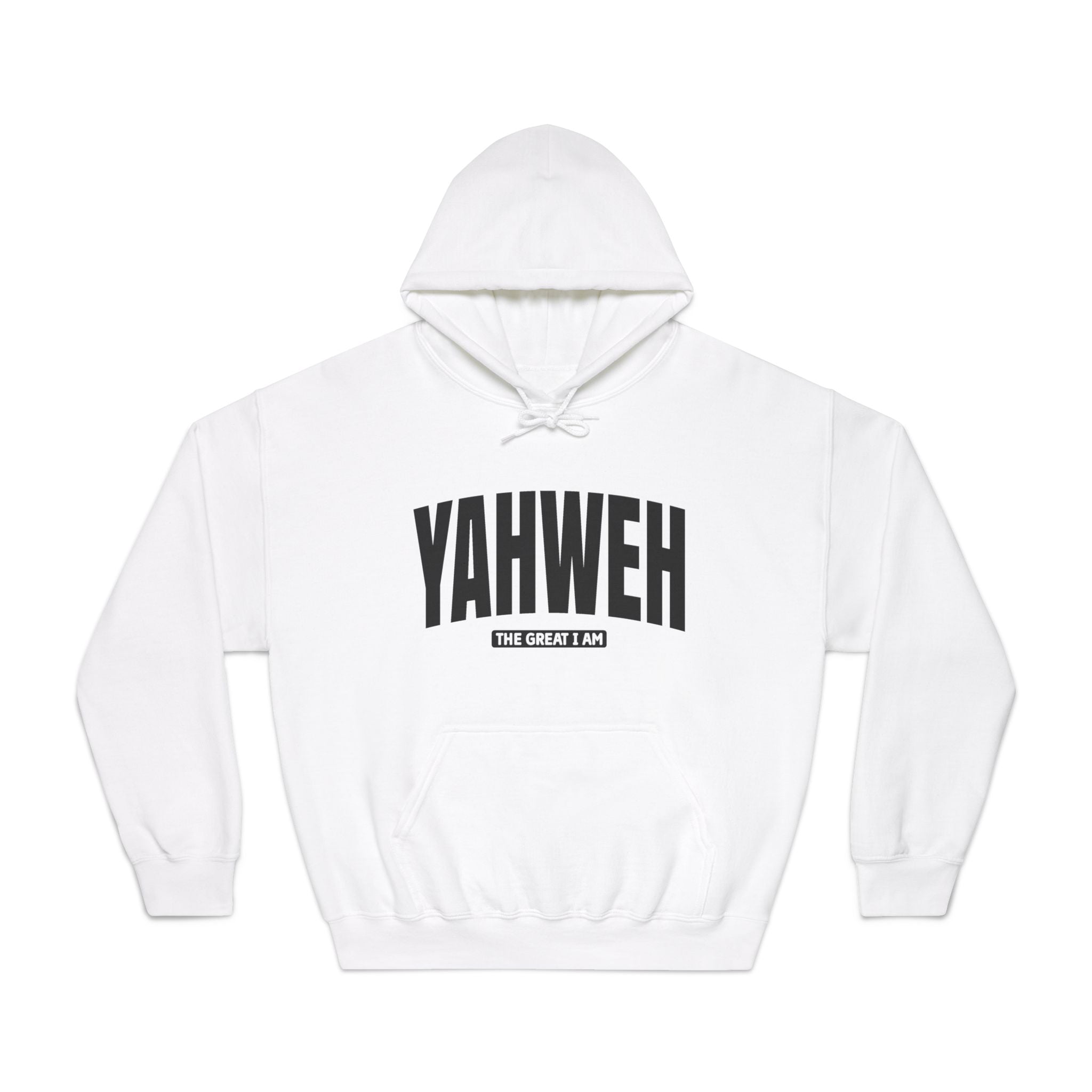 Faith Based Teen Hooded Sweatshirt - YAHWEH The Great I Am | Hoodie by atgodanddesigns