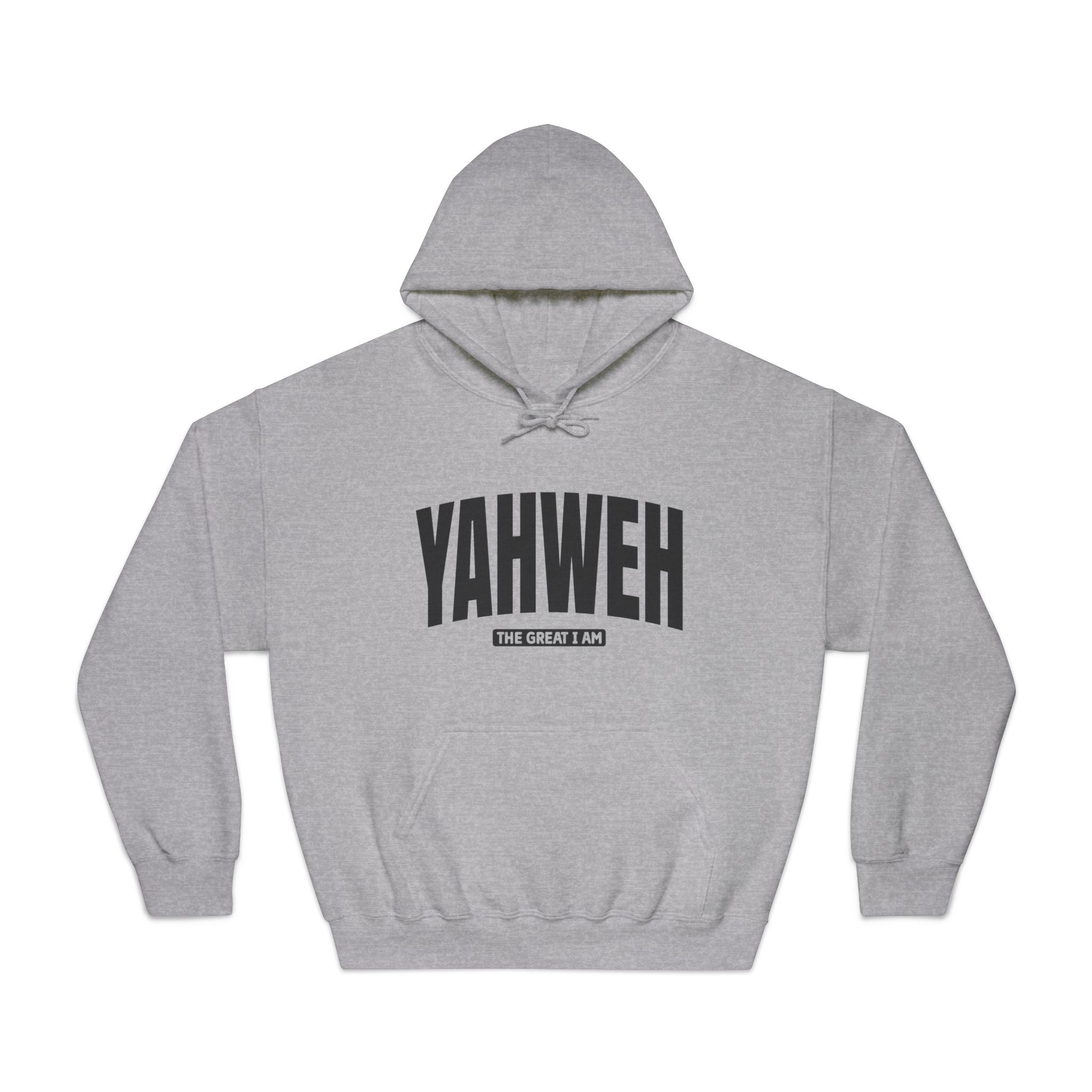 Faith Based Teen Hooded Sweatshirt - YAHWEH The Great I Am | Hoodie by atgodanddesigns