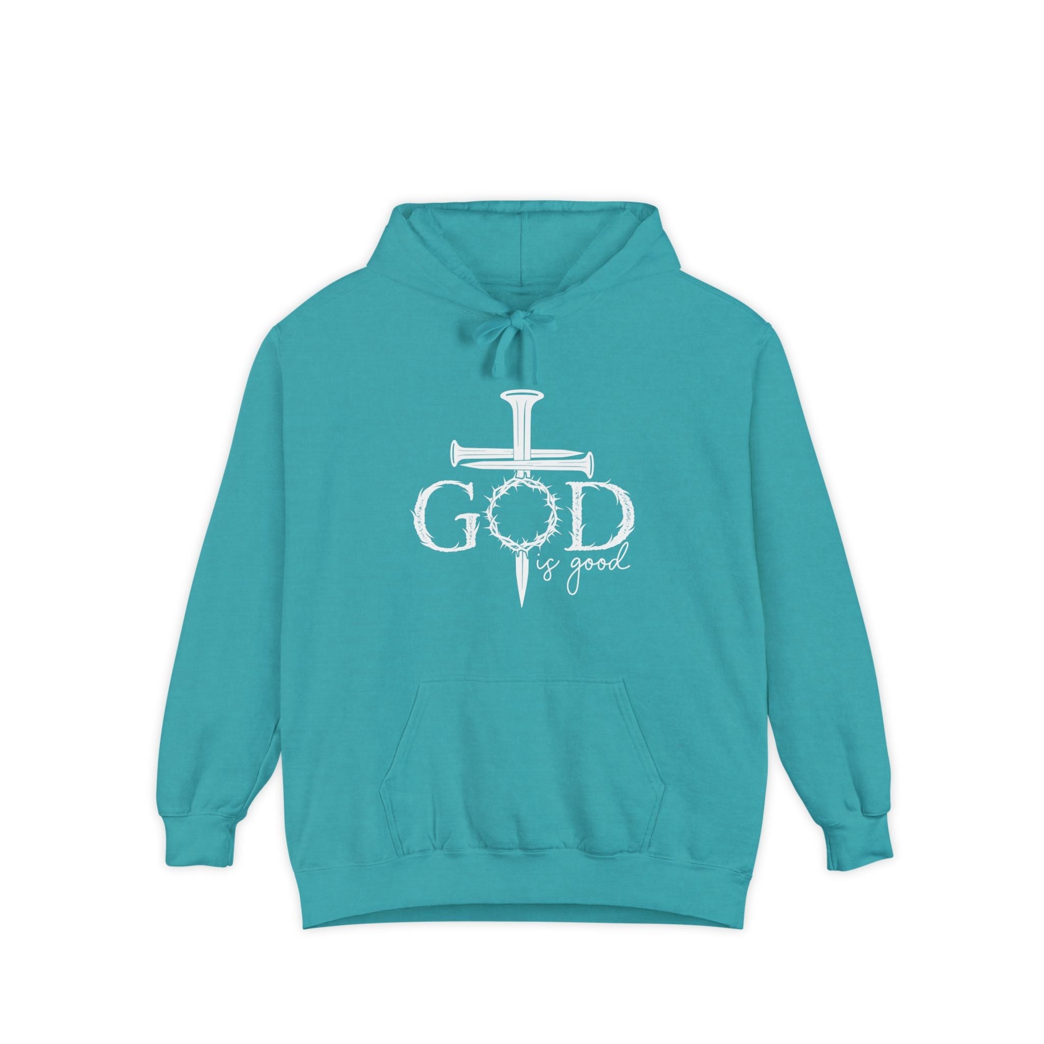 Faith Based Teen Hoodie - God Is Good | Hoodie by atgodanddesigns