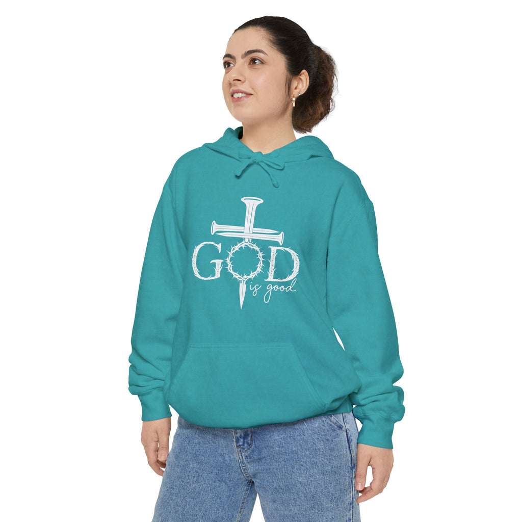 Faith Based Teen Hoodie - God Is Good | Hoodie by atgodanddesigns