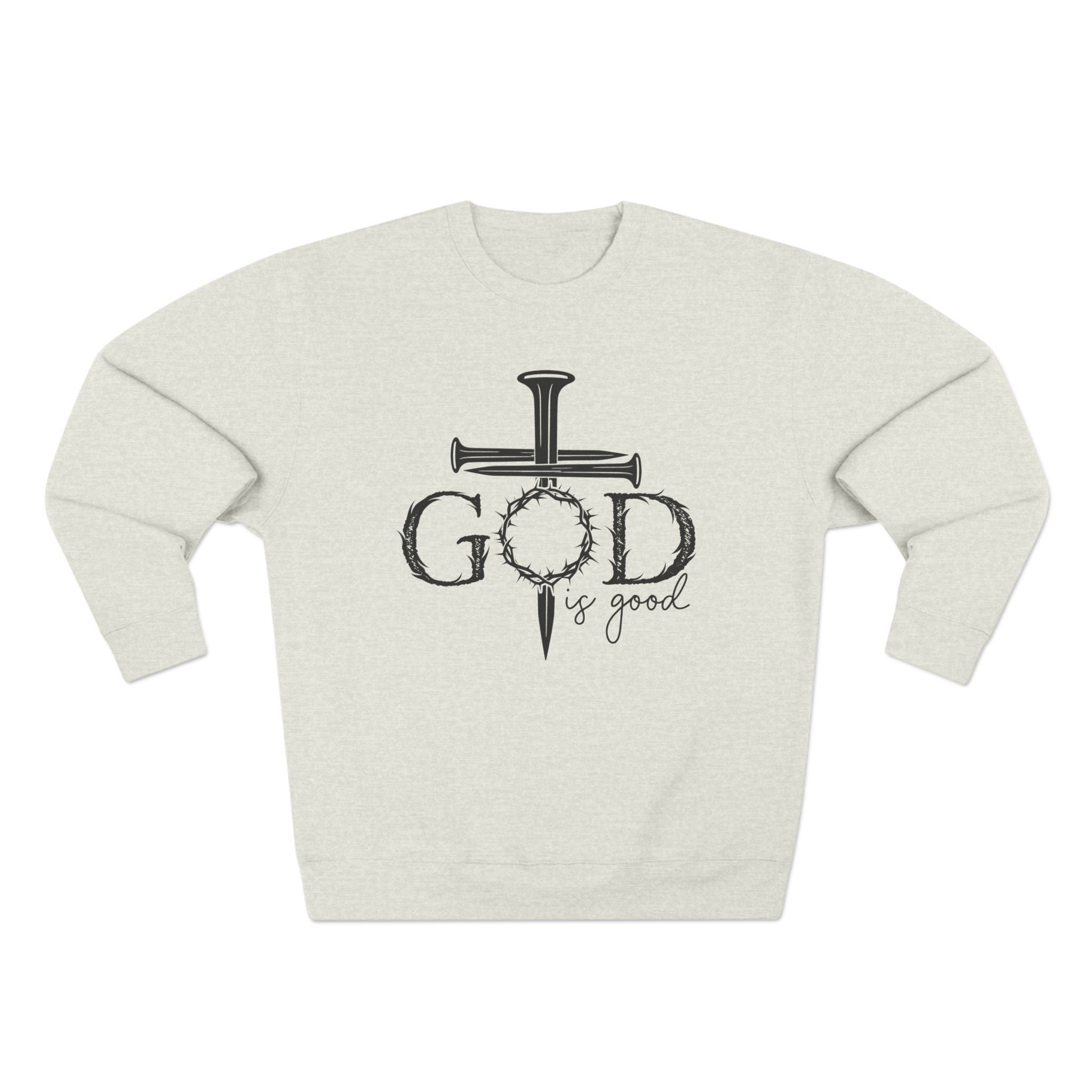 Faith Based Teen Long Sleeve T-Shirt - God Is Good | Sweatshirt by atgodanddesigns