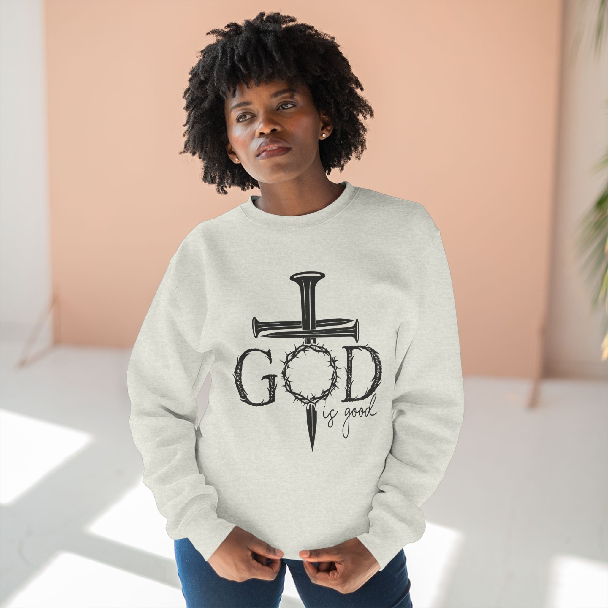 Faith Based Teen Long Sleeve T-Shirt - God Is Good | Sweatshirt by atgodanddesigns