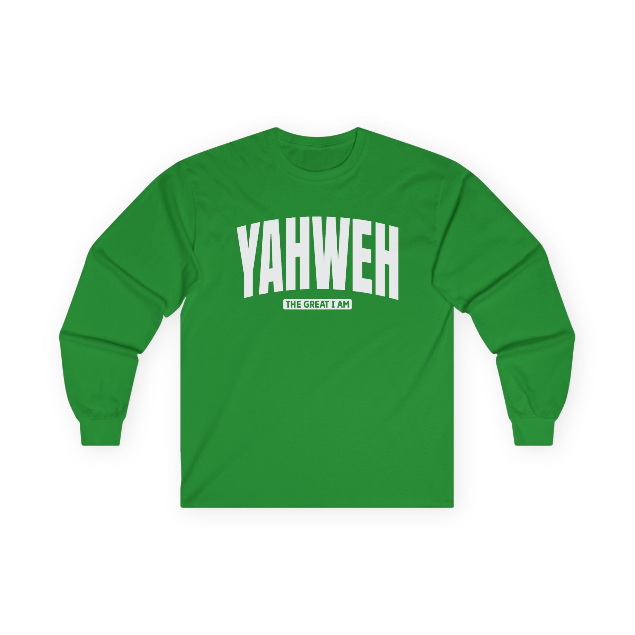 Faith Based Teen Long Sleeve T-Shirt - YAHWEH The Great I Am | Long - sleeve by atgodanddesigns