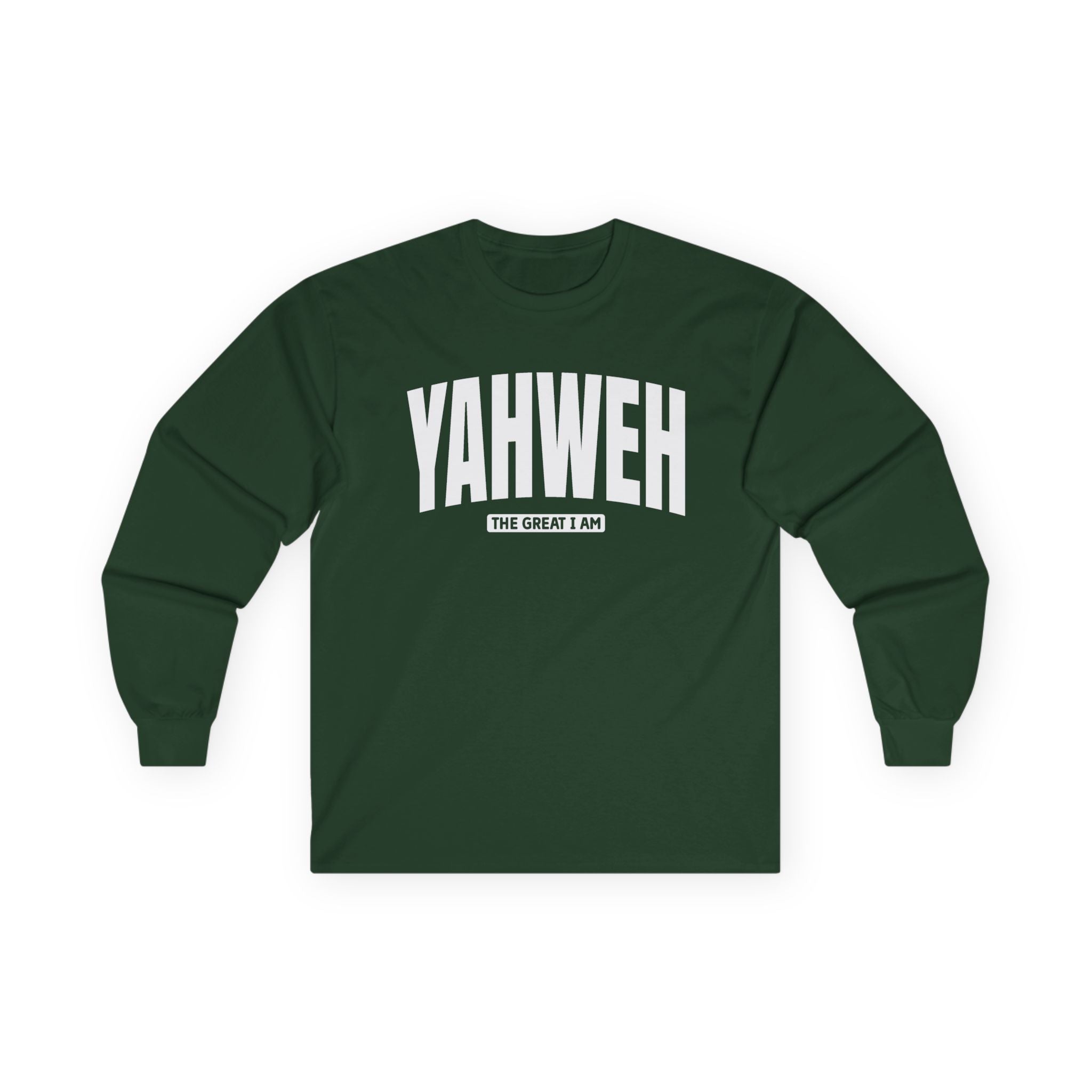 Faith Based Teen Long Sleeve T-Shirt - YAHWEH The Great I Am | Long - sleeve by atgodanddesigns
