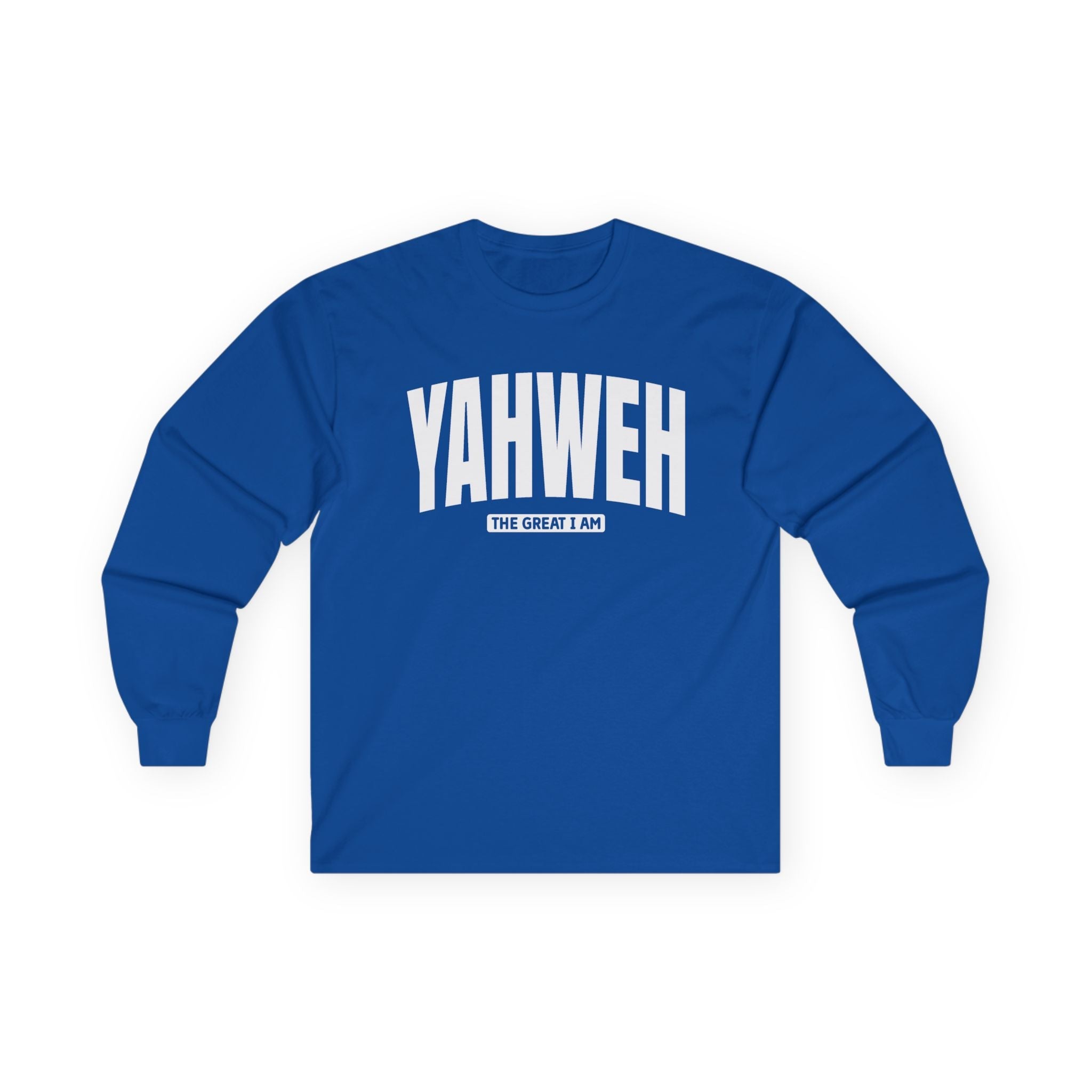 Faith Based Teen Long Sleeve T-Shirt - YAHWEH The Great I Am | Long - sleeve by atgodanddesigns