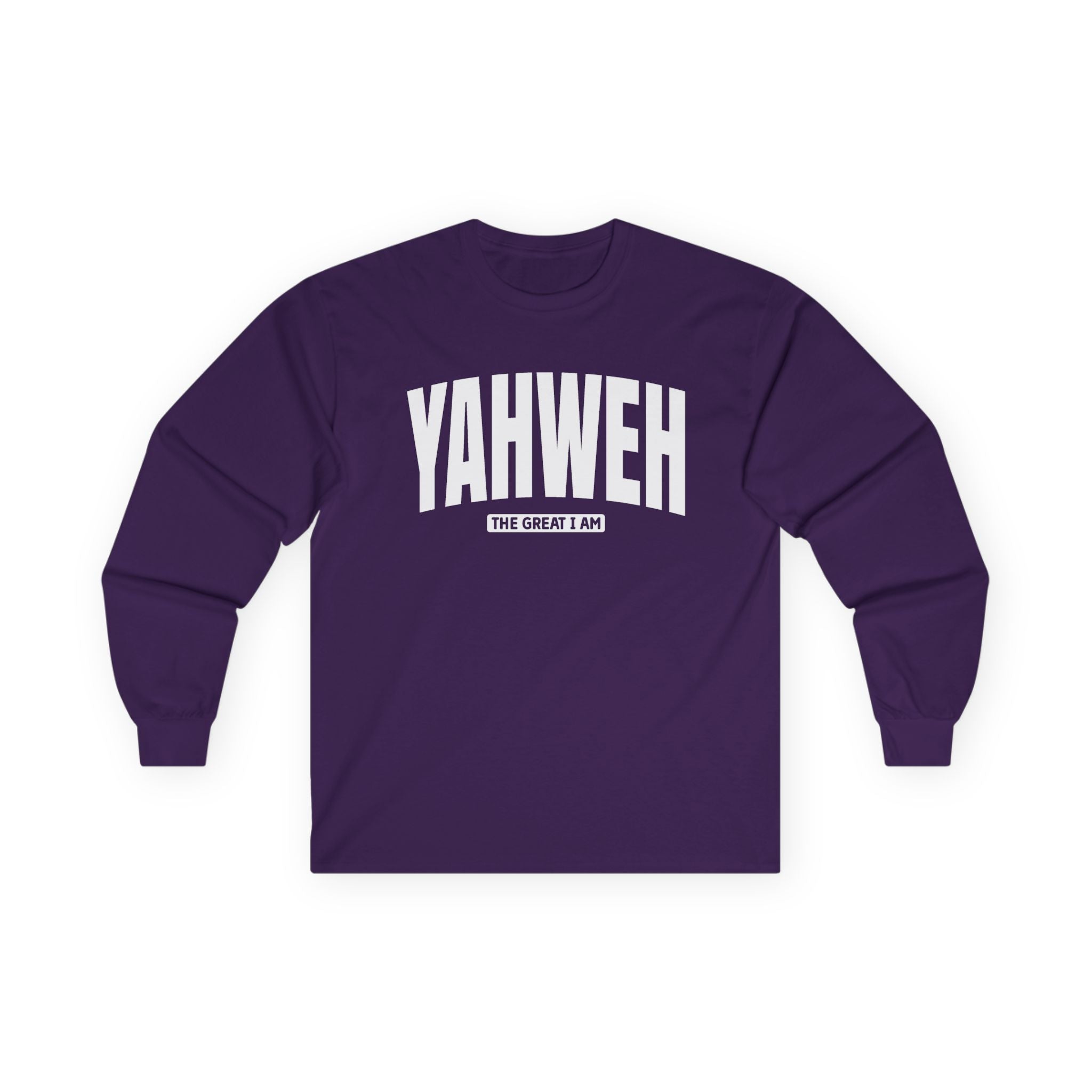 Faith Based Teen Long Sleeve T-Shirt - YAHWEH The Great I Am | Long - sleeve by atgodanddesigns