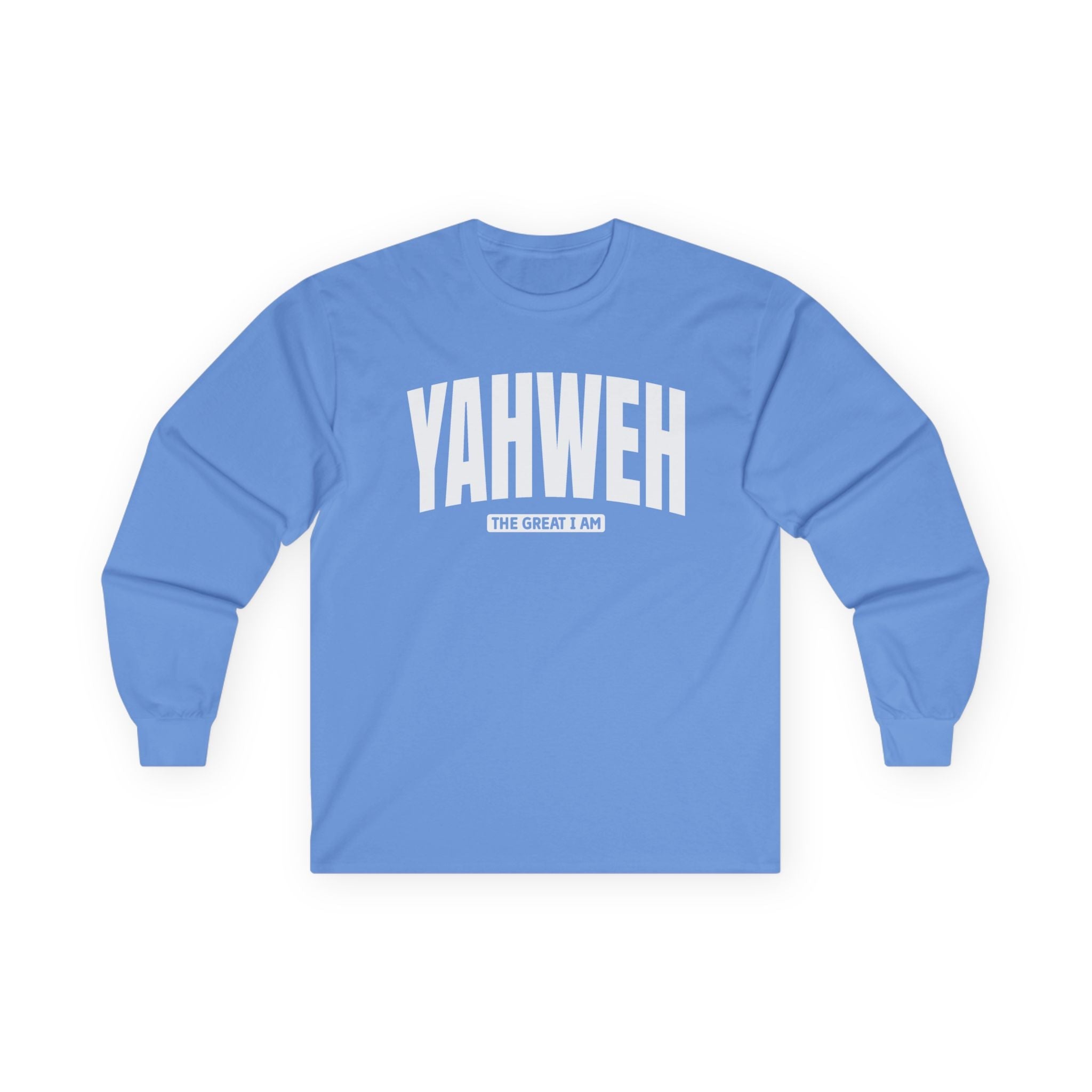 Faith Based Teen Long Sleeve T-Shirt - YAHWEH The Great I Am | Long - sleeve by atgodanddesigns