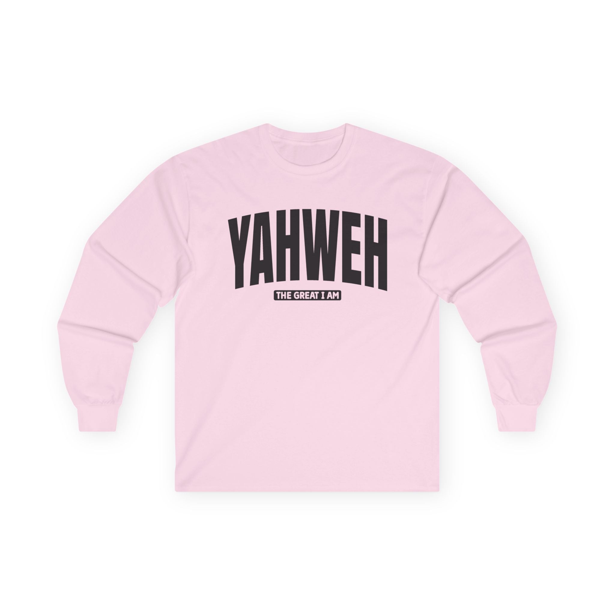 Faith Based Teen Long Sleeve T-Shirt - YAHWEH The Great I Am | Long - sleeve by atgodanddesigns