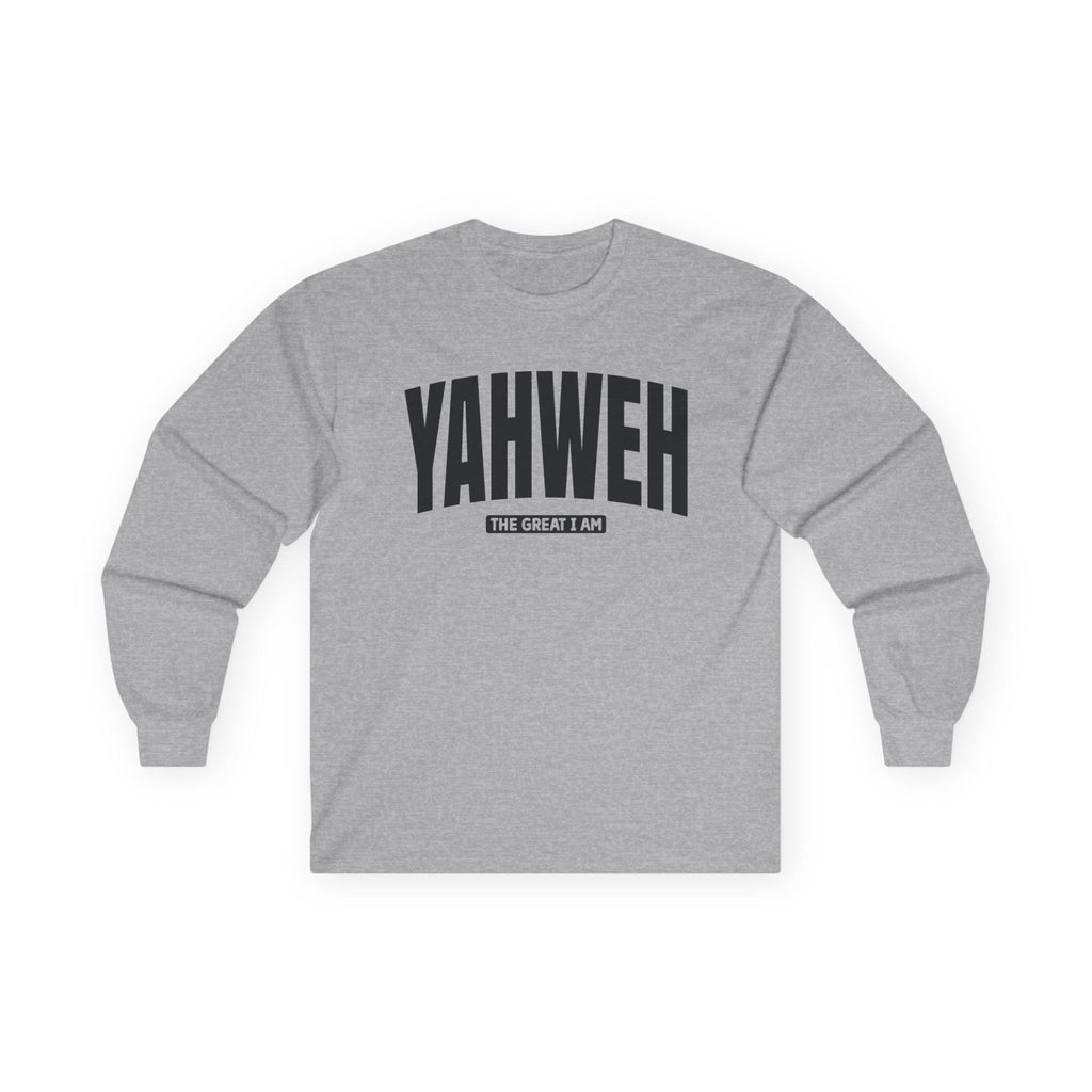 Faith Based Teen Long Sleeve T-Shirt - YAHWEH The Great I Am | Long - sleeve by atgodanddesigns