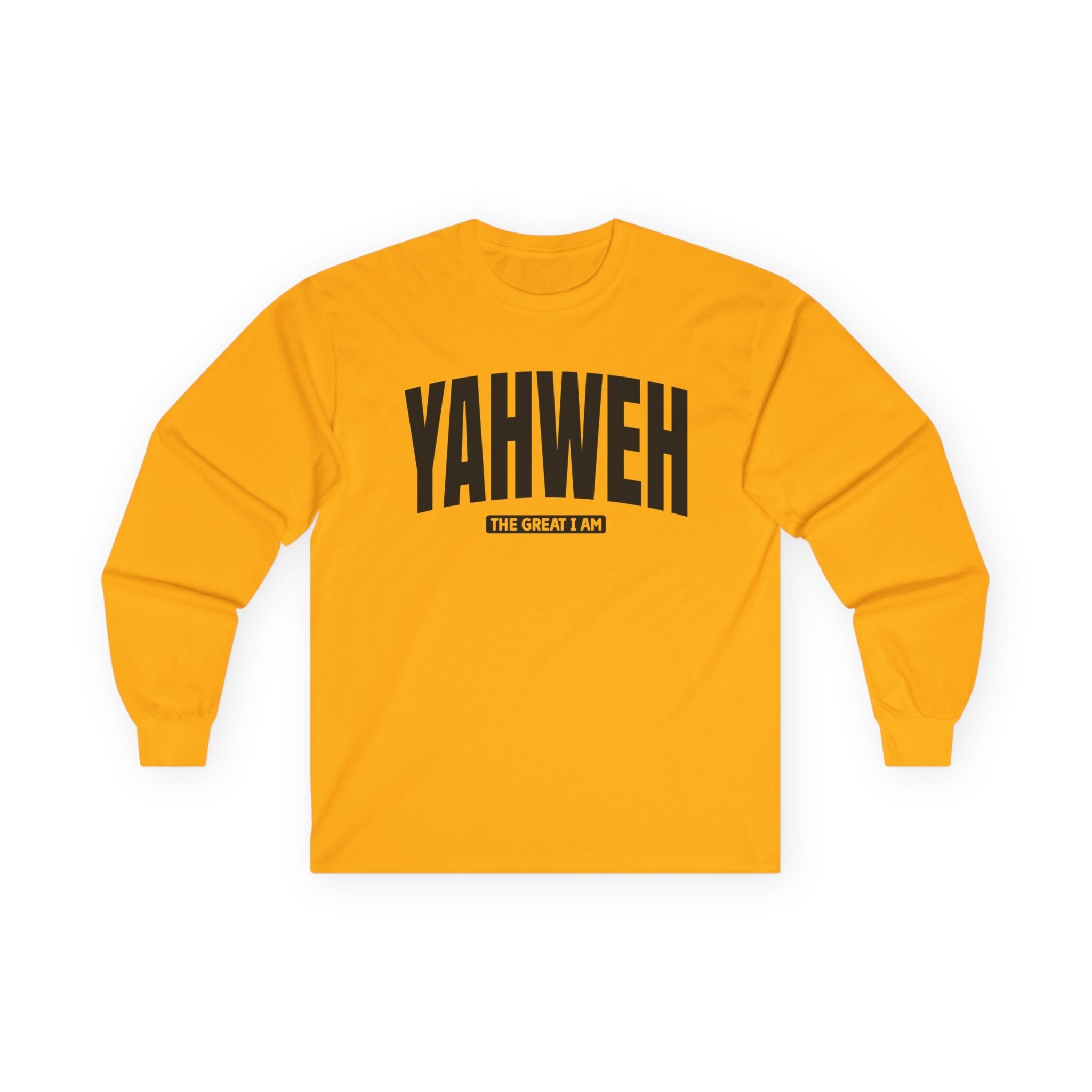 Faith Based Teen Long Sleeve T-Shirt - YAHWEH The Great I Am | Long - sleeve by atgodanddesigns