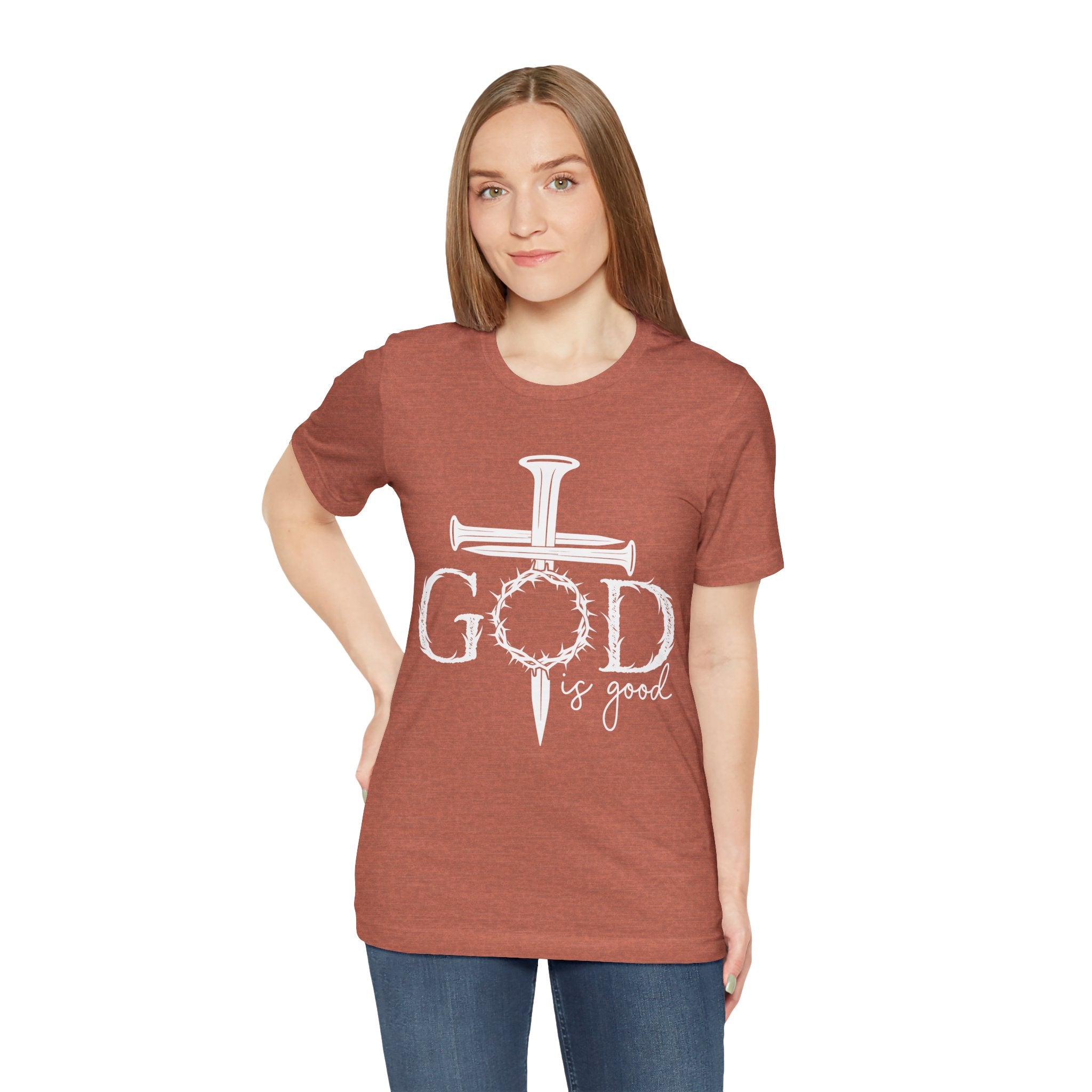 Faith Based Teen T-Shirt - God Is Good | T-Shirt by atgodanddesigns