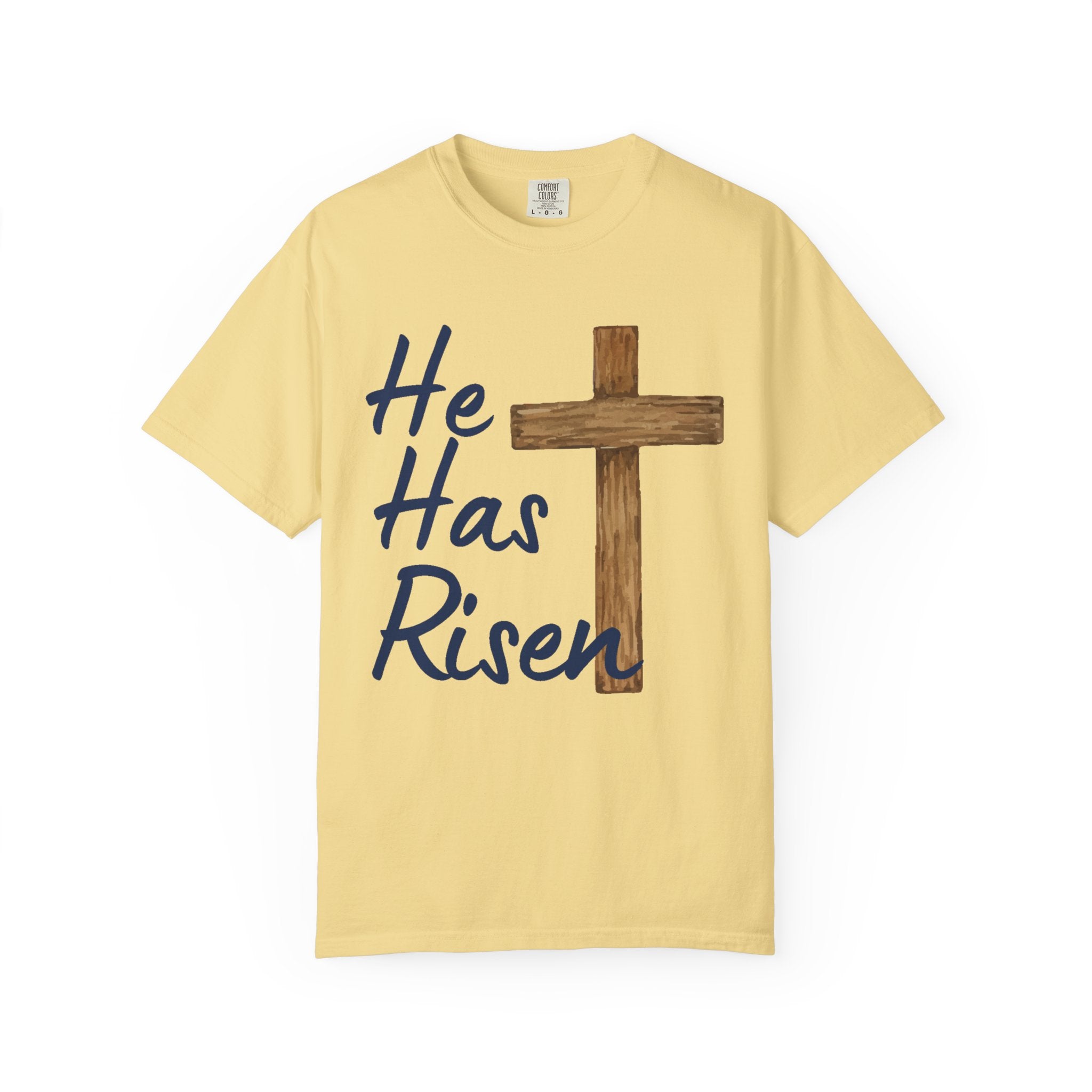 Faith Based Teen T-Shirt - He Has Risen | T-Shirt by atgodanddesigns