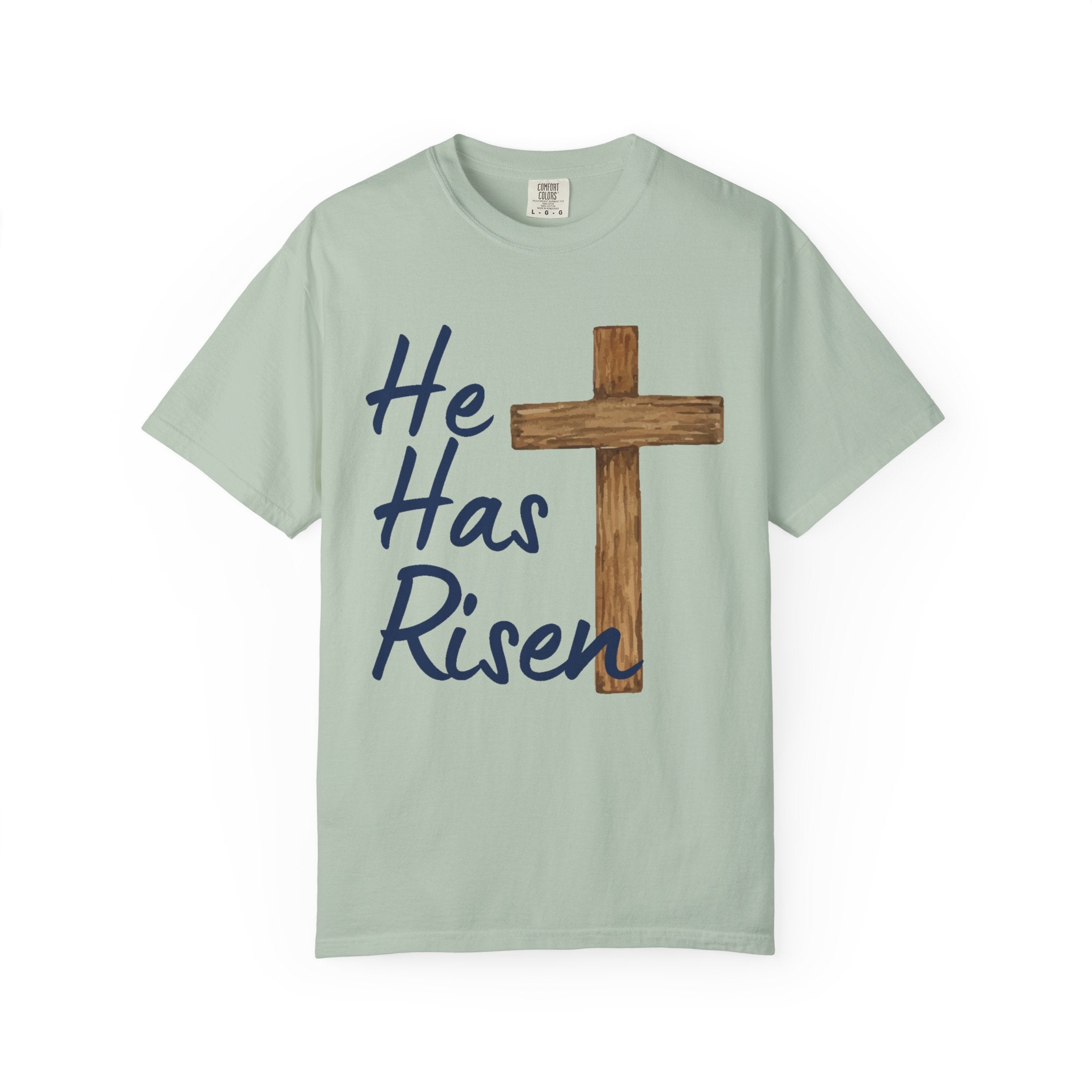 Faith Based Teen T-Shirt - He Has Risen | T-Shirt by atgodanddesigns