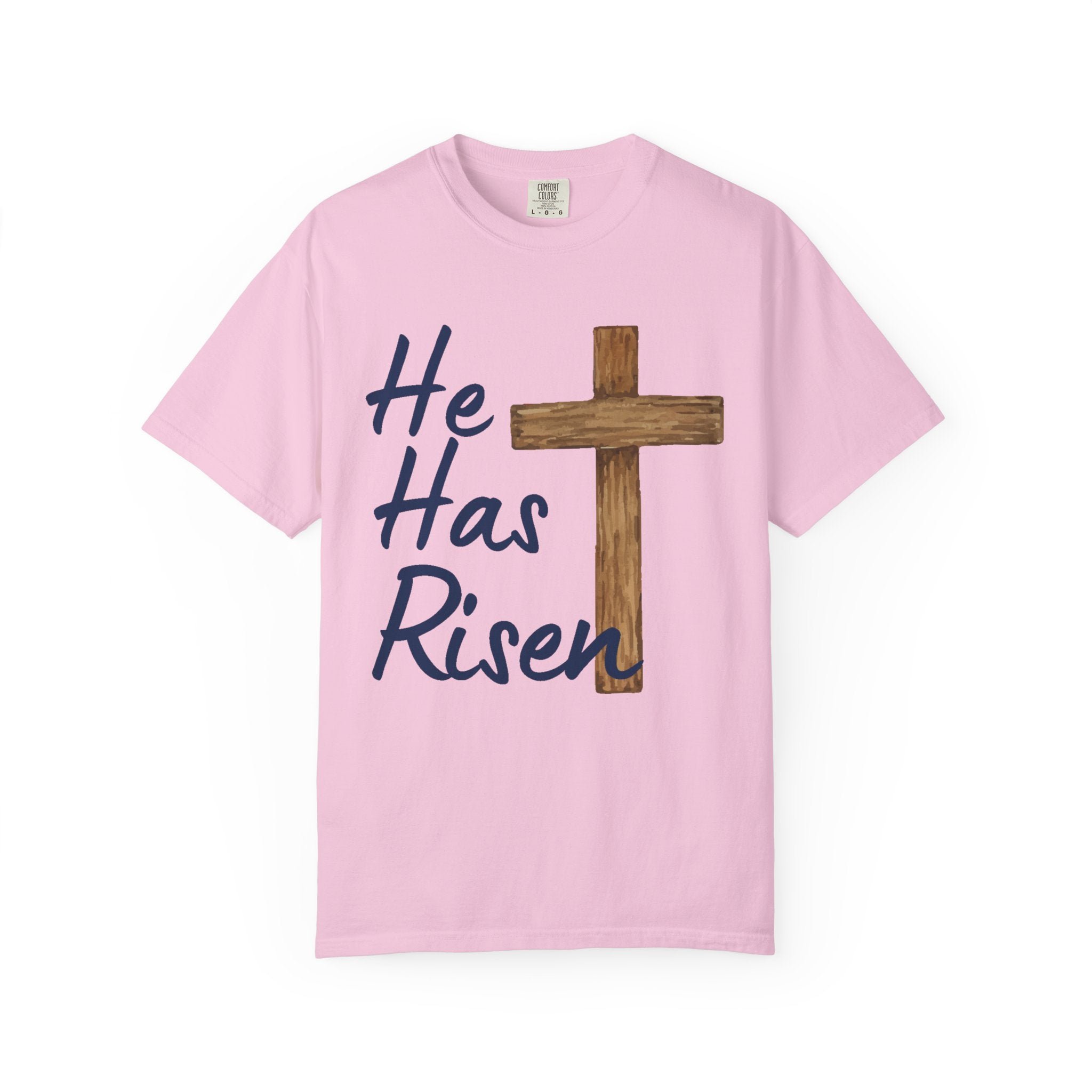 Faith Based Teen T-Shirt - He Has Risen | T-Shirt by atgodanddesigns