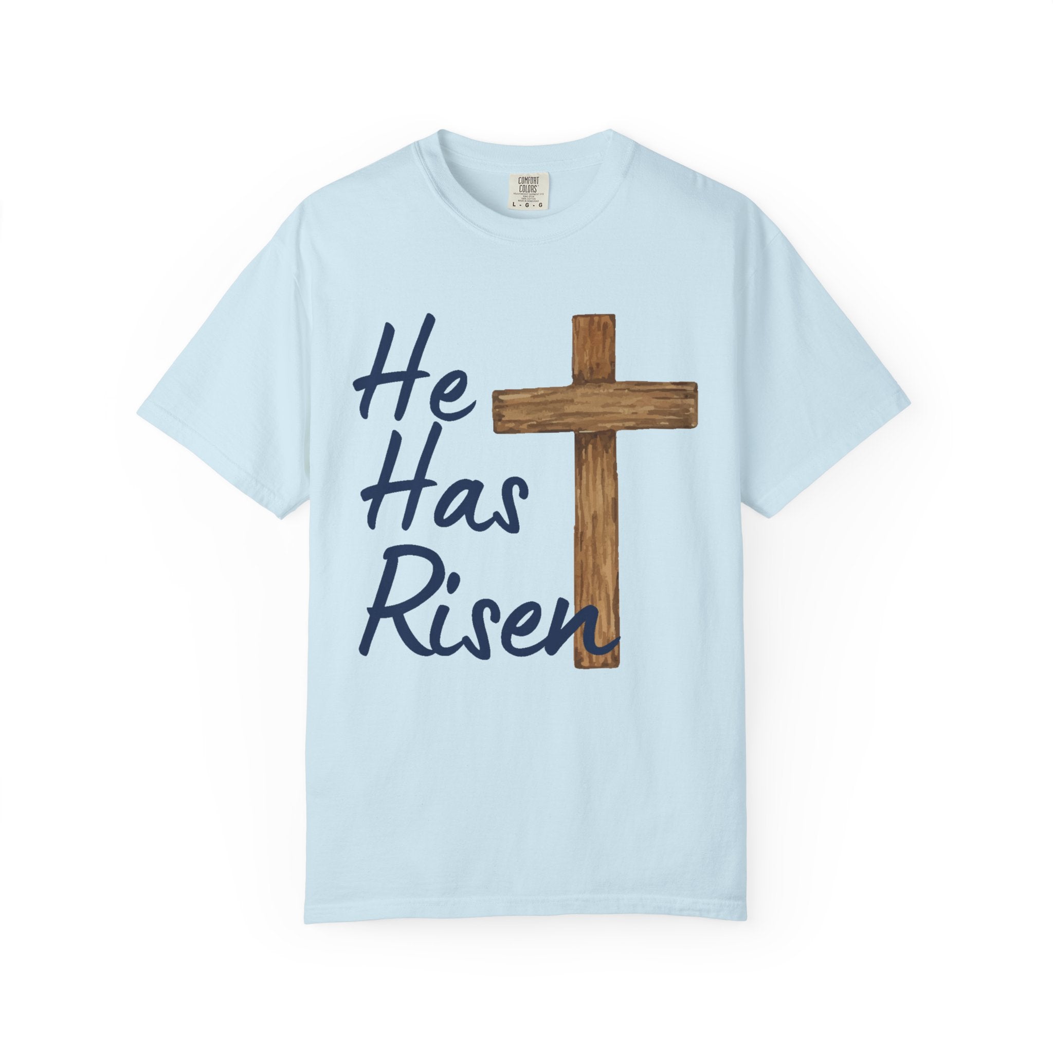 Faith Based Teen T-Shirt - He Has Risen | T-Shirt by atgodanddesigns