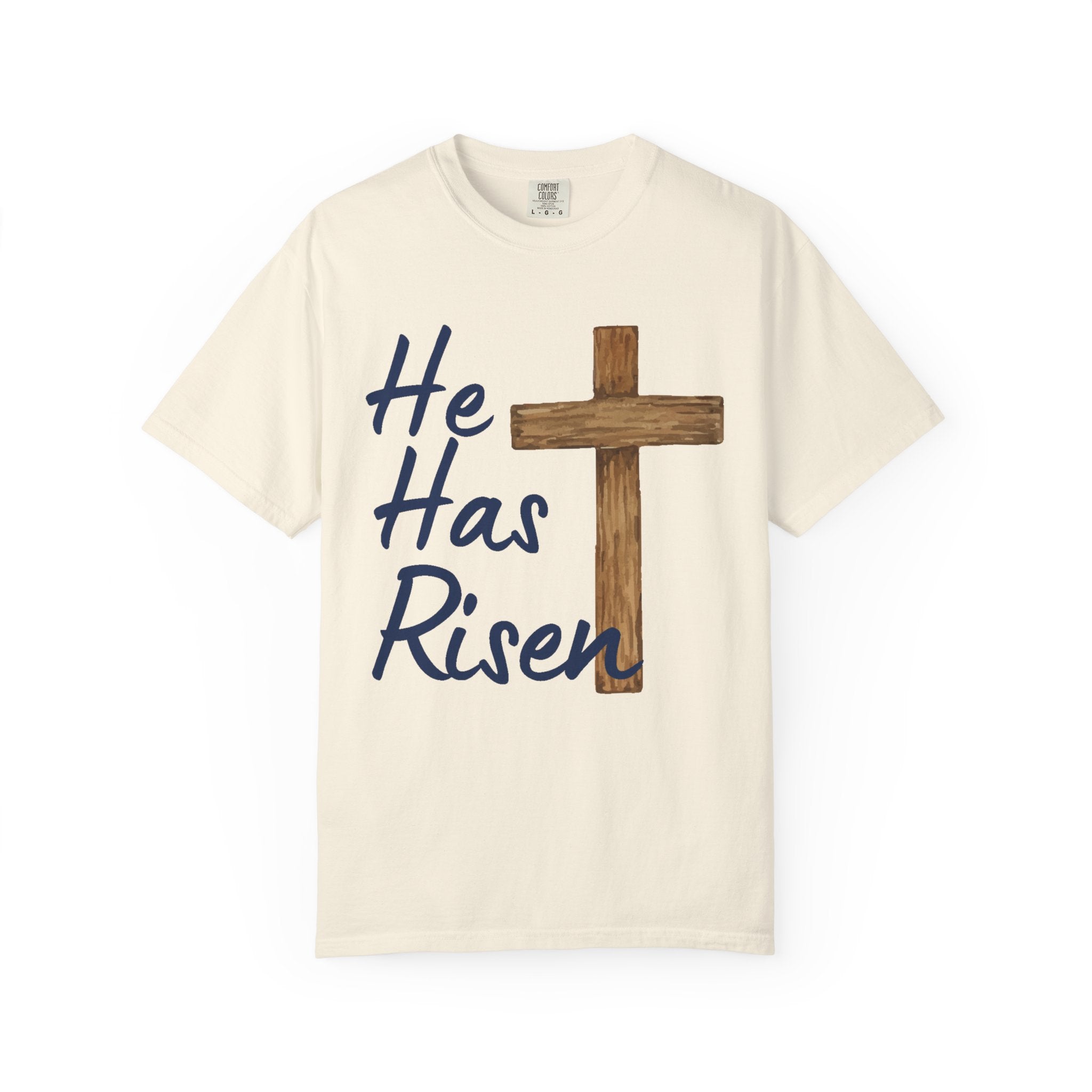 Faith Based Teen T-Shirt - He Has Risen | T-Shirt by atgodanddesigns