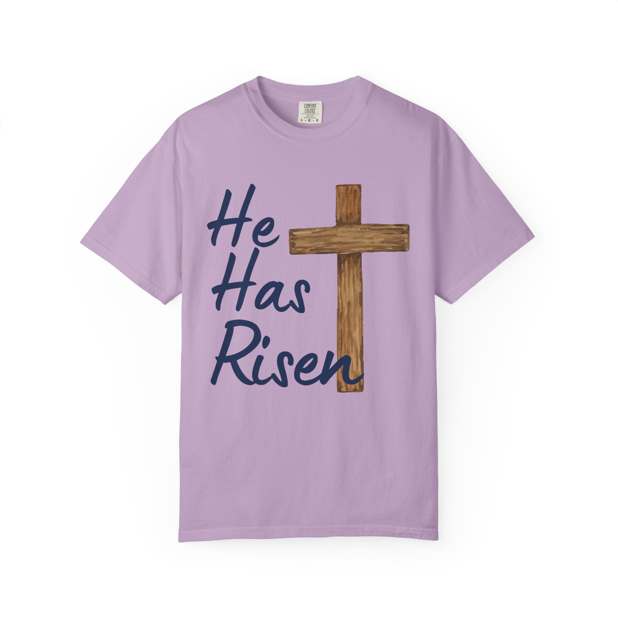 Faith Based Teen T-Shirt - He Has Risen | T-Shirt by atgodanddesigns