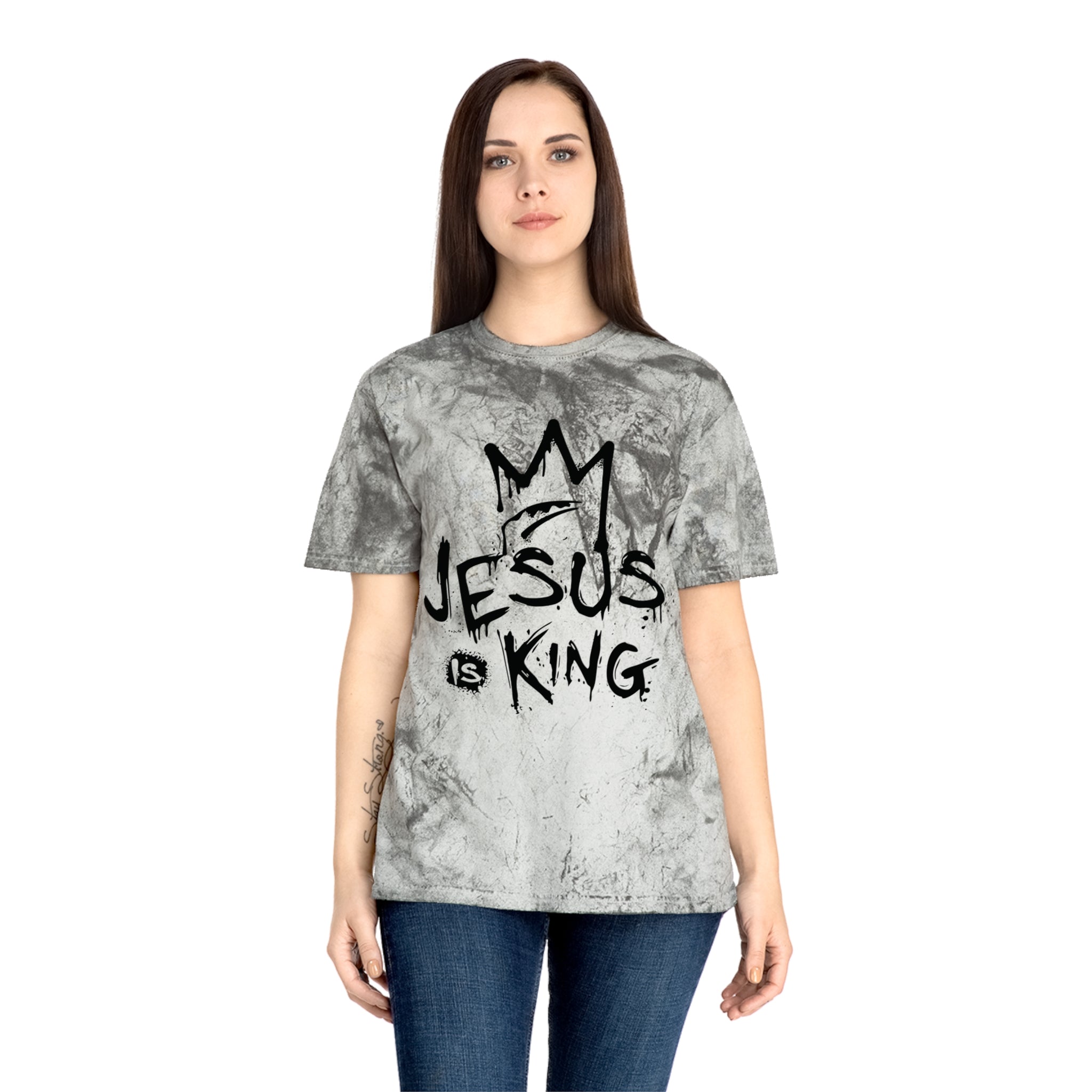 Faith Based Teen T-Shirt - Jesus is King | T-Shirt by atgodanddesigns