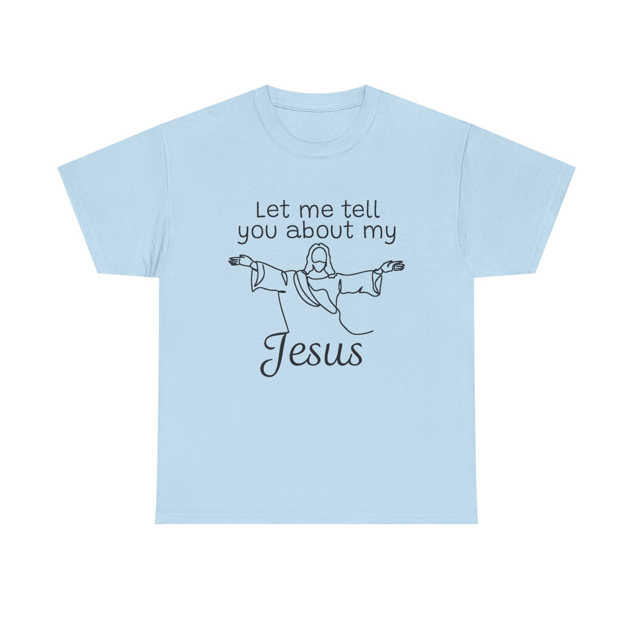 Faith Based Teen T-Shirt - Let Me Tell You About My Jesus | T-Shirt by atgodanddesigns