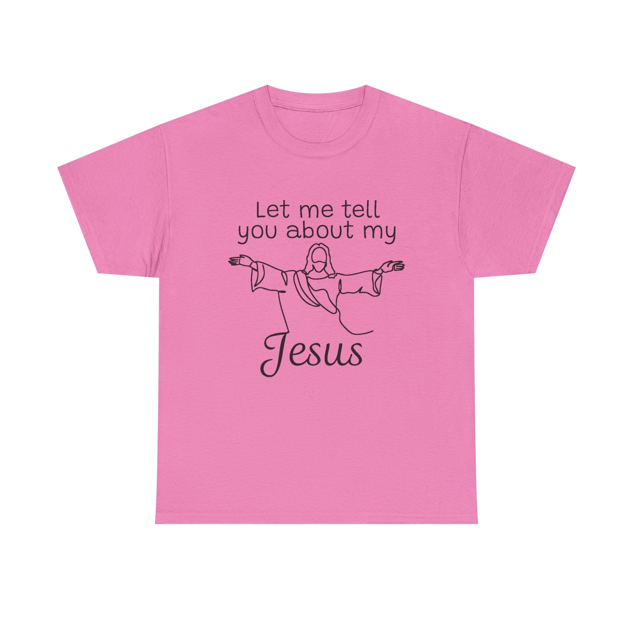Faith Based Teen T-Shirt - Let Me Tell You About My Jesus | T-Shirt by atgodanddesigns