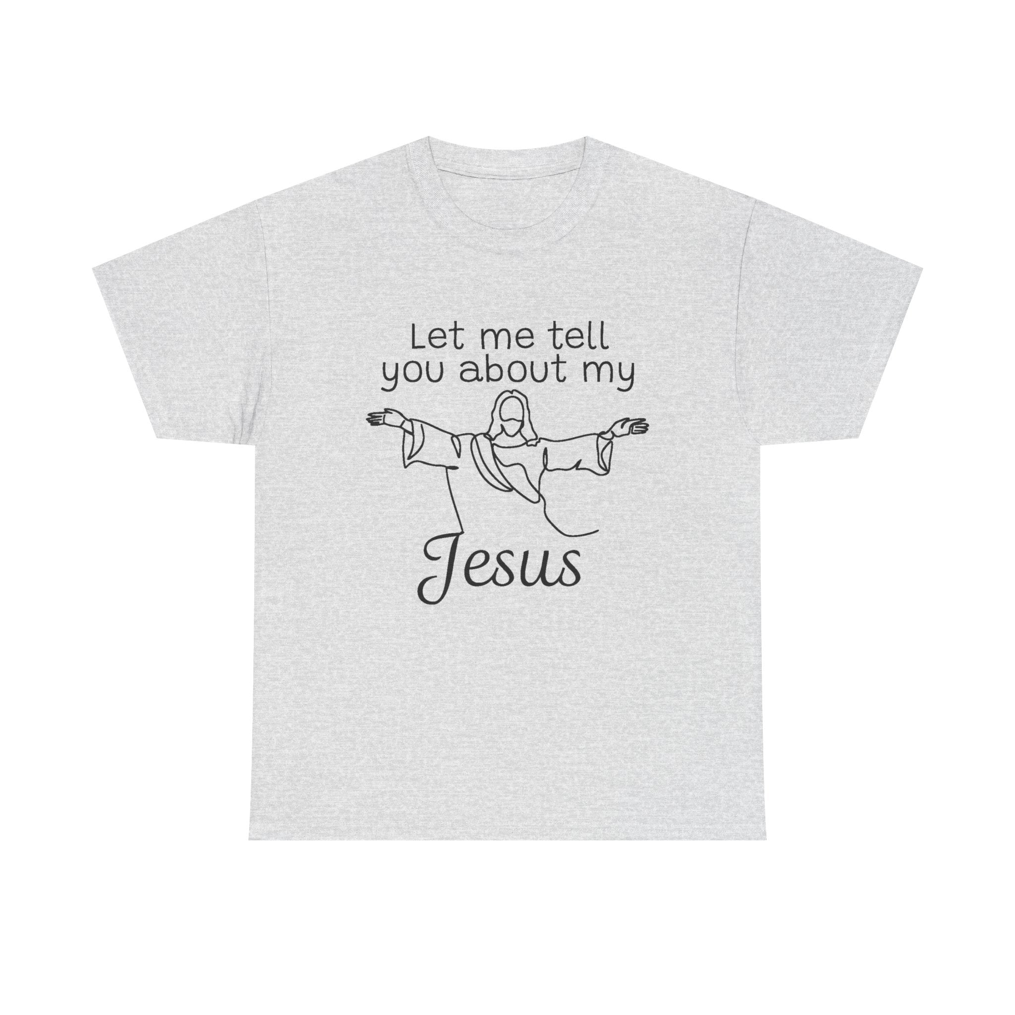Faith Based Teen T-Shirt - Let Me Tell You About My Jesus | T-Shirt by atgodanddesigns