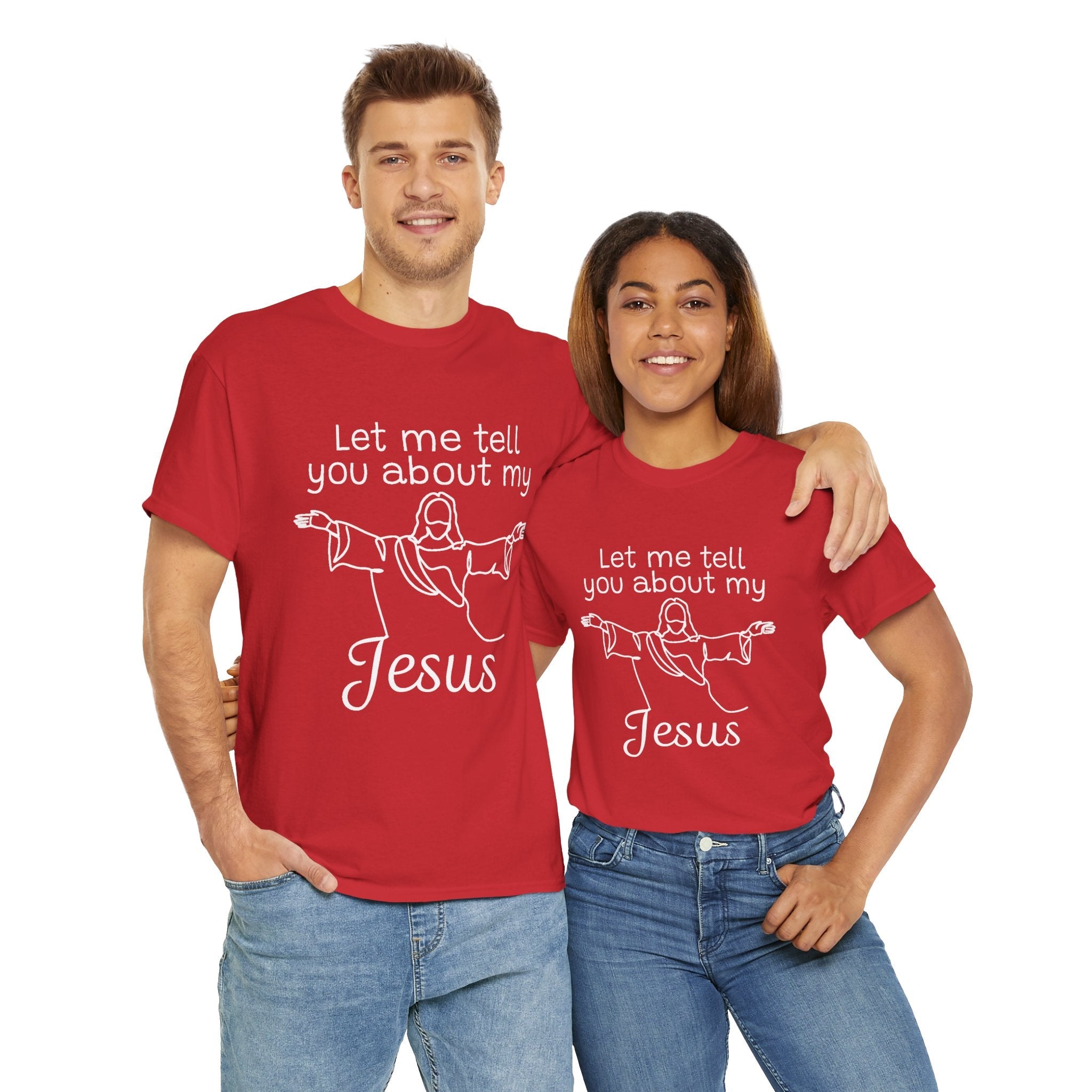 Faith Based Teen T-Shirt - Let Me Tell You About My Jesus | T-Shirt by atgodanddesigns