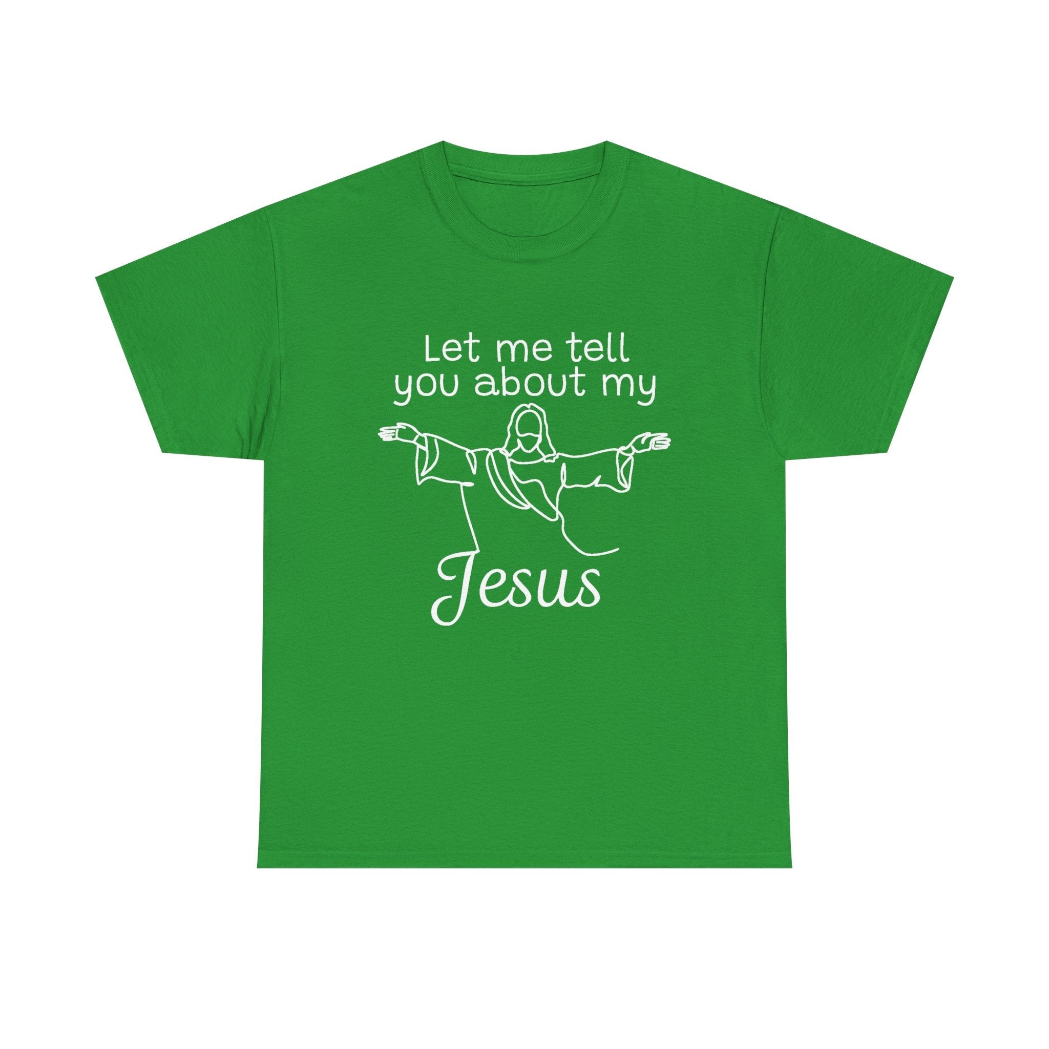 Faith Based Teen T-Shirt - Let Me Tell You About My Jesus | T-Shirt by atgodanddesigns