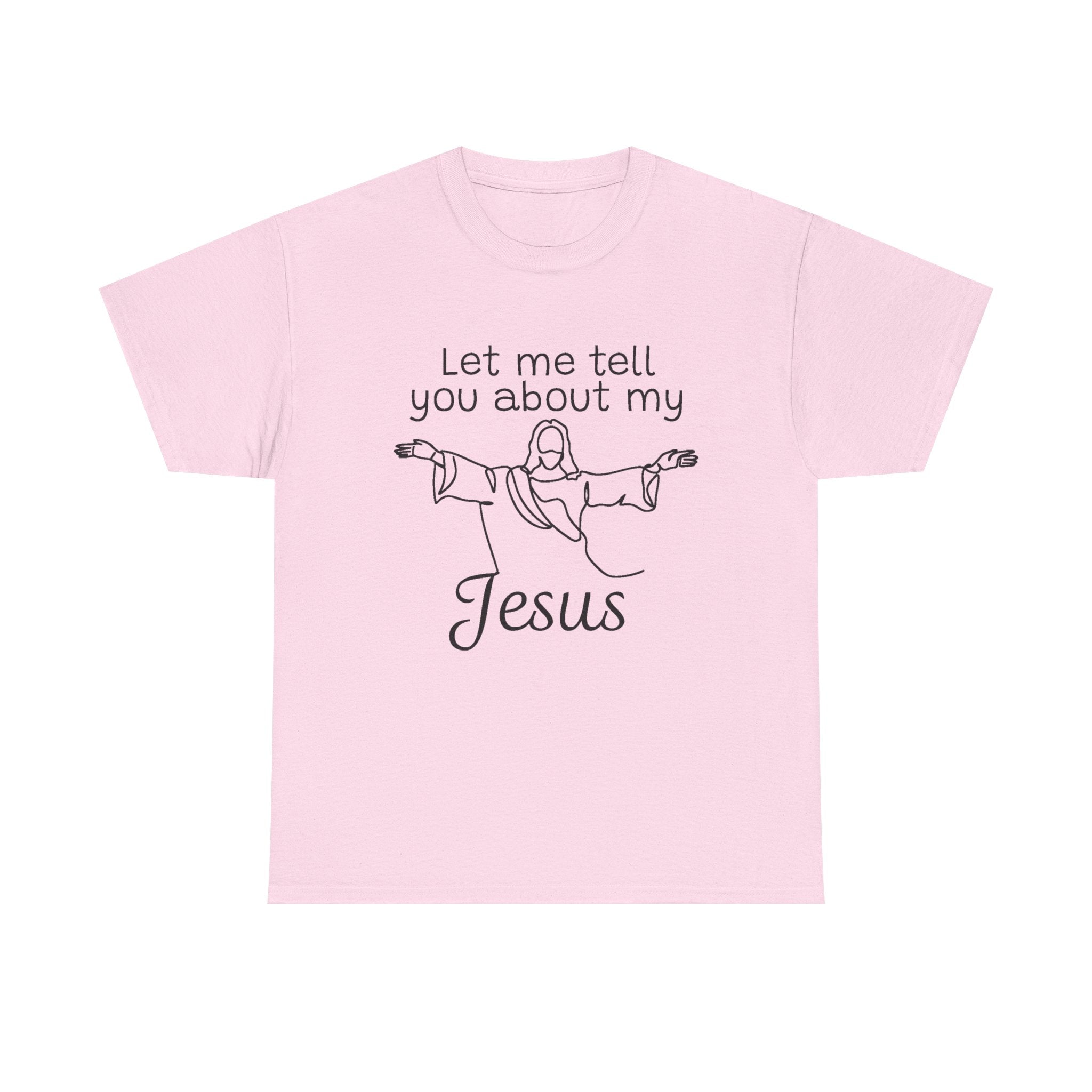 Faith Based Teen T-Shirt - Let Me Tell You About My Jesus | T-Shirt by atgodanddesigns