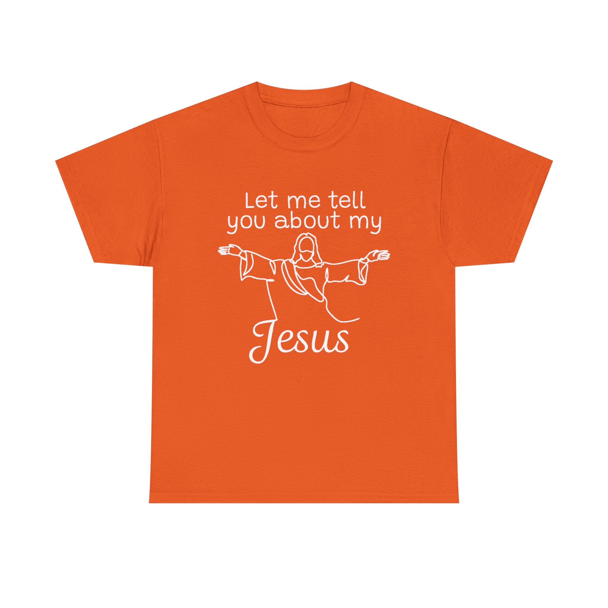 Faith Based Teen T-Shirt - Let Me Tell You About My Jesus | T-Shirt by atgodanddesigns