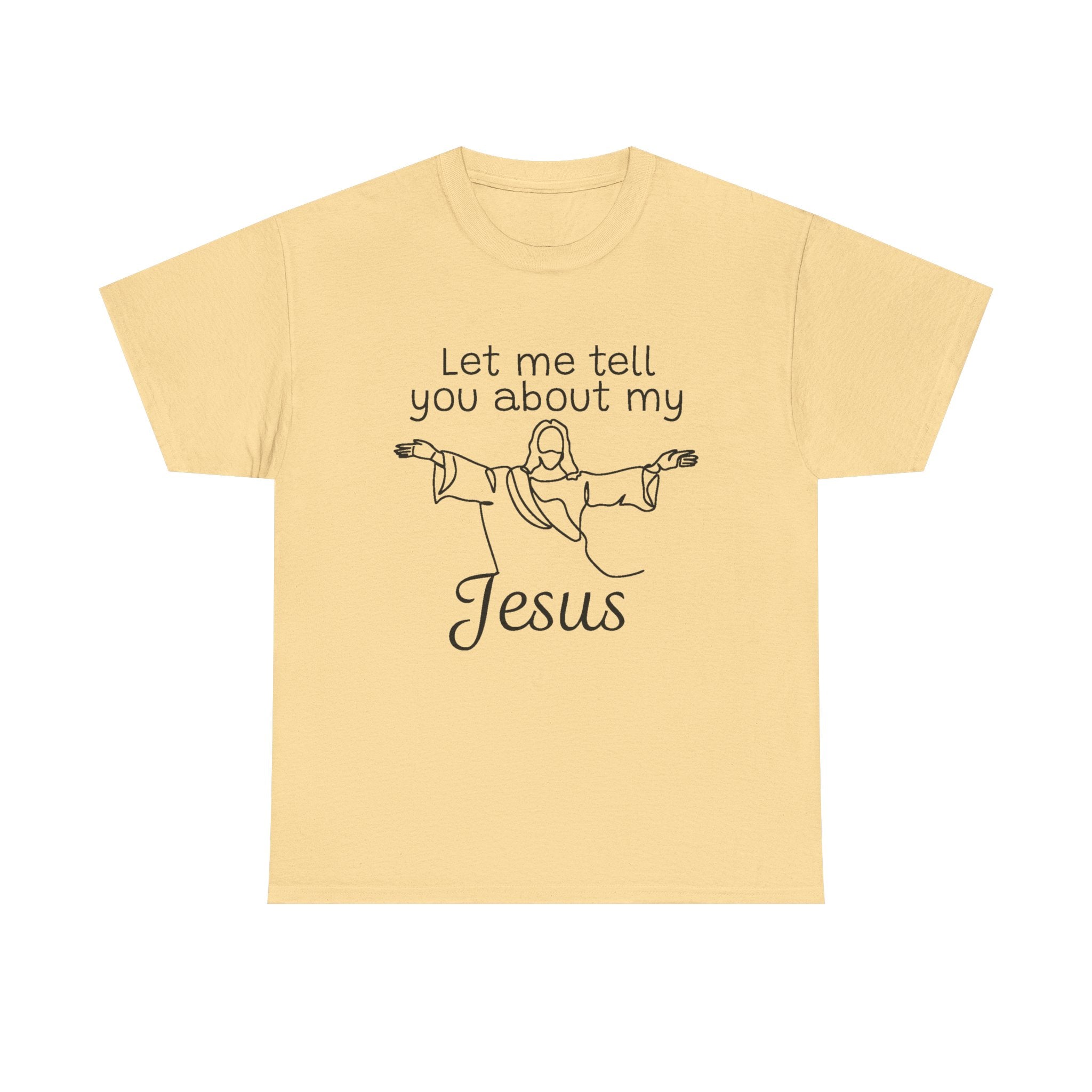 Faith Based Teen T-Shirt - Let Me Tell You About My Jesus | T-Shirt by atgodanddesigns