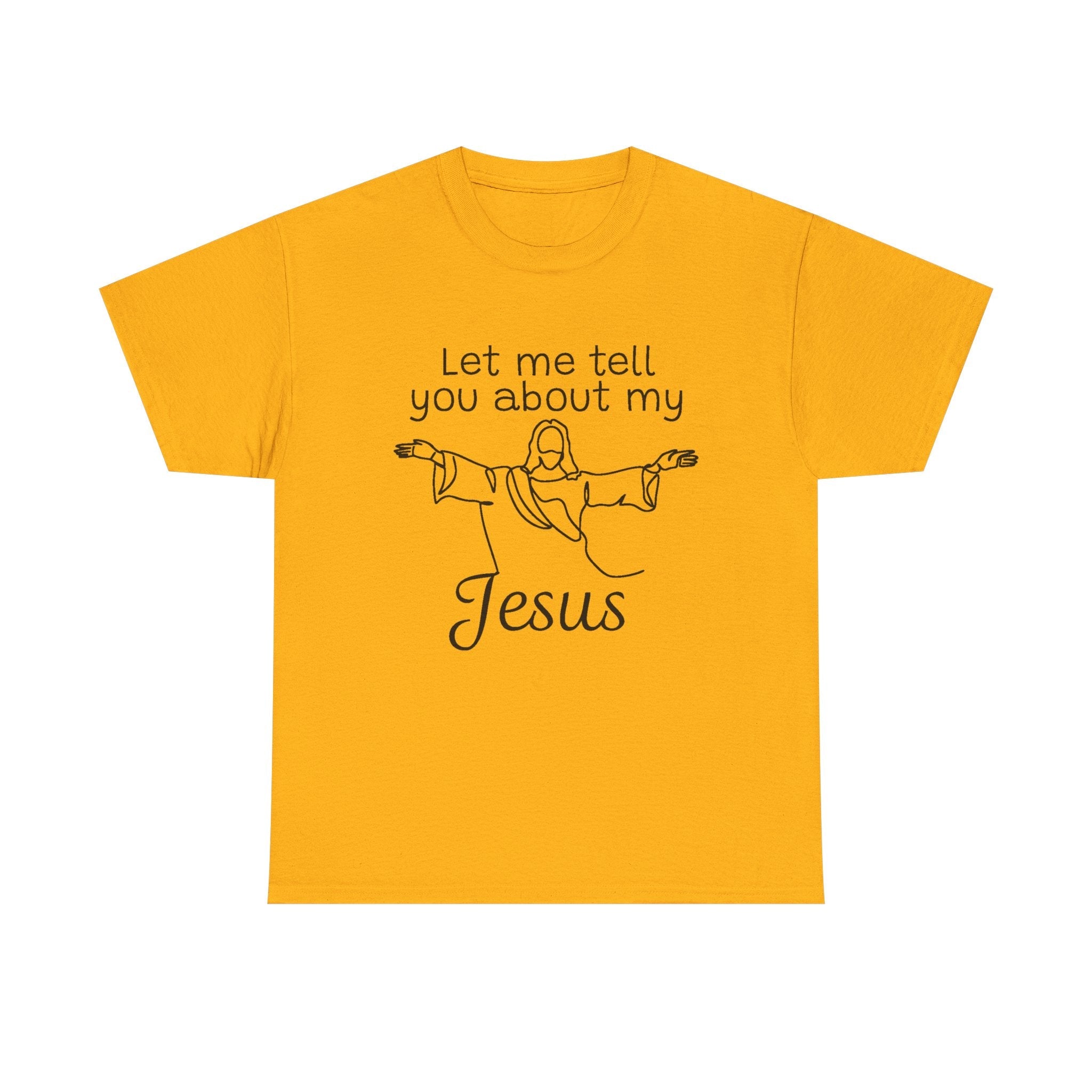 Faith Based Teen T-Shirt - Let Me Tell You About My Jesus | T-Shirt by atgodanddesigns