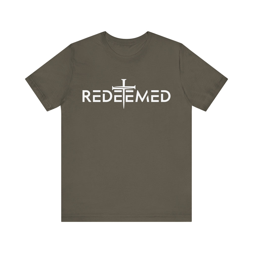 Faith Based Teen T-Shirt - Redeemed | T-Shirt by atgodanddesigns