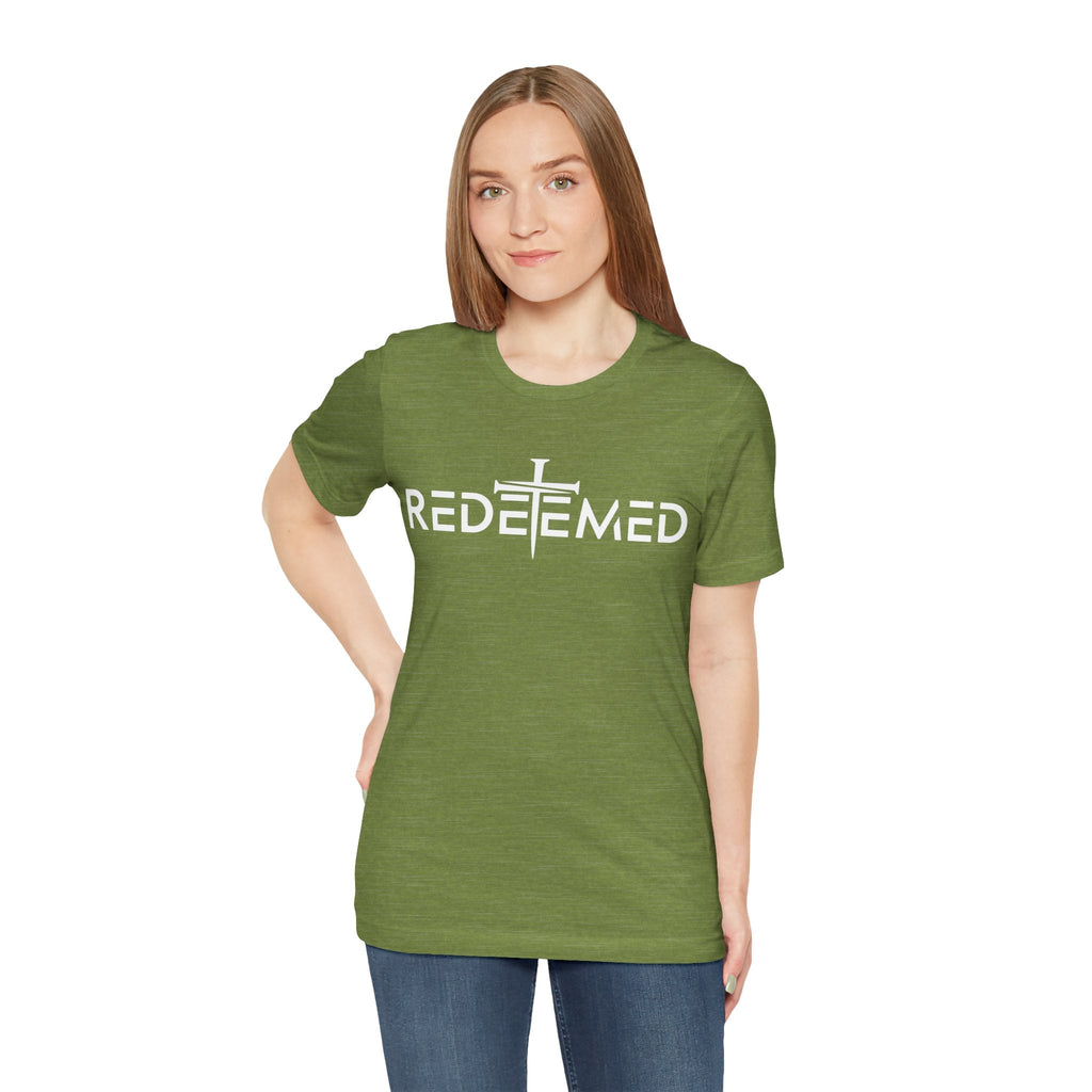 Faith Based Teen T-Shirt - Redeemed | T-Shirt by atgodanddesigns