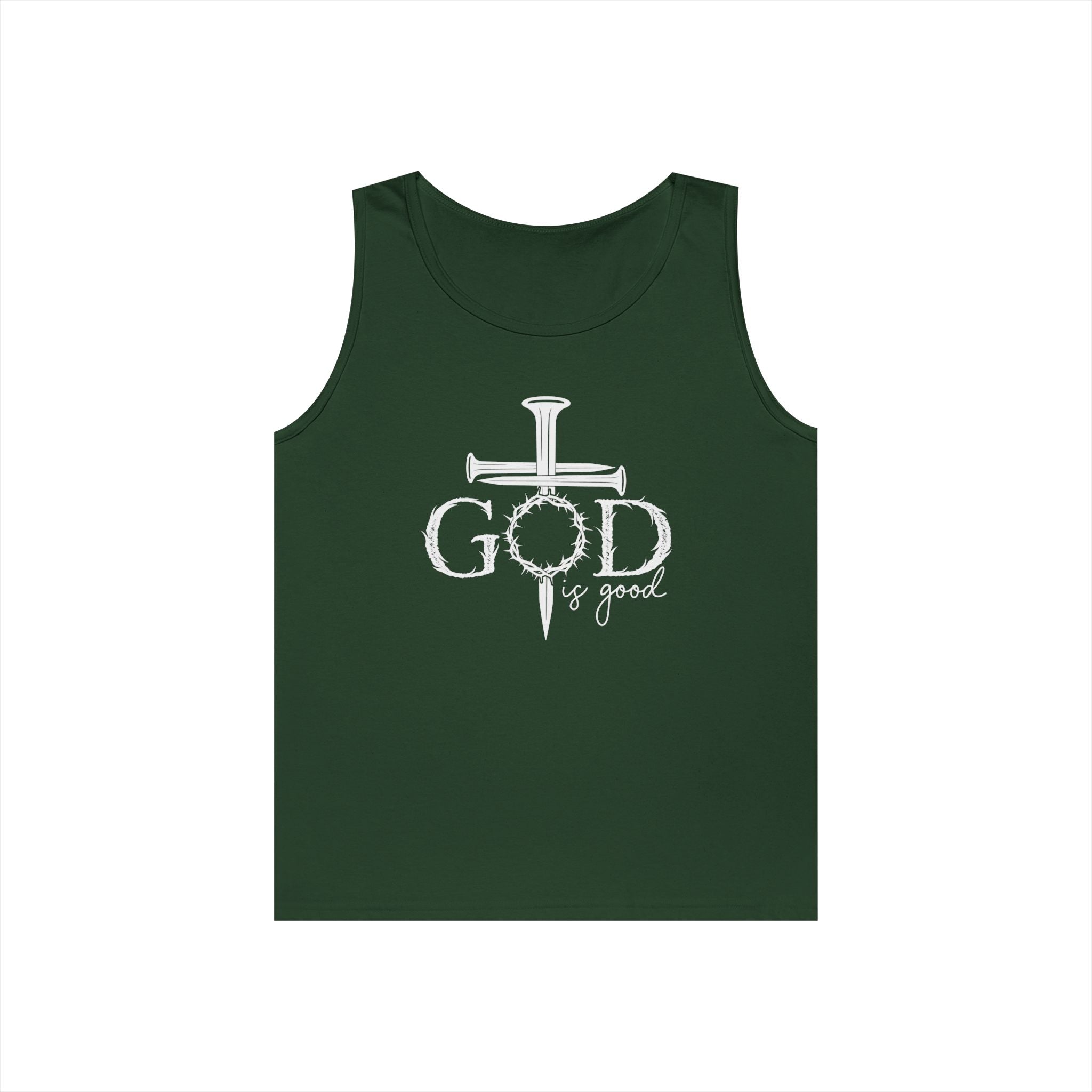 Faith Based Teen Tank - God Is Good | Tank Top by atgodanddesigns