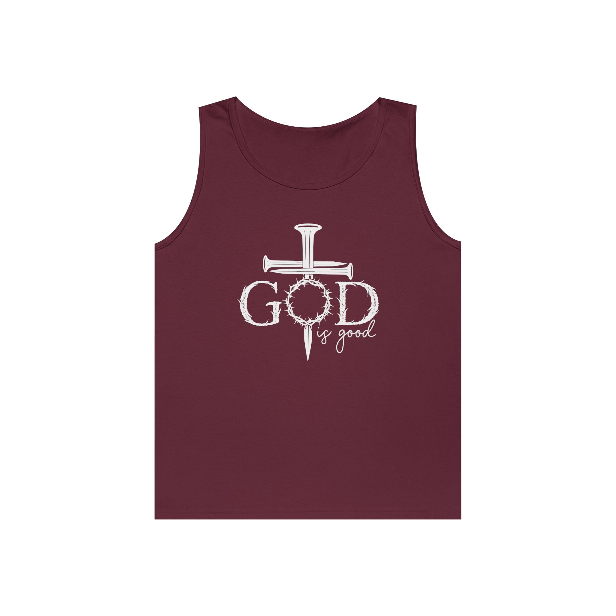 Faith Based Teen Tank - God Is Good | Tank Top by atgodanddesigns