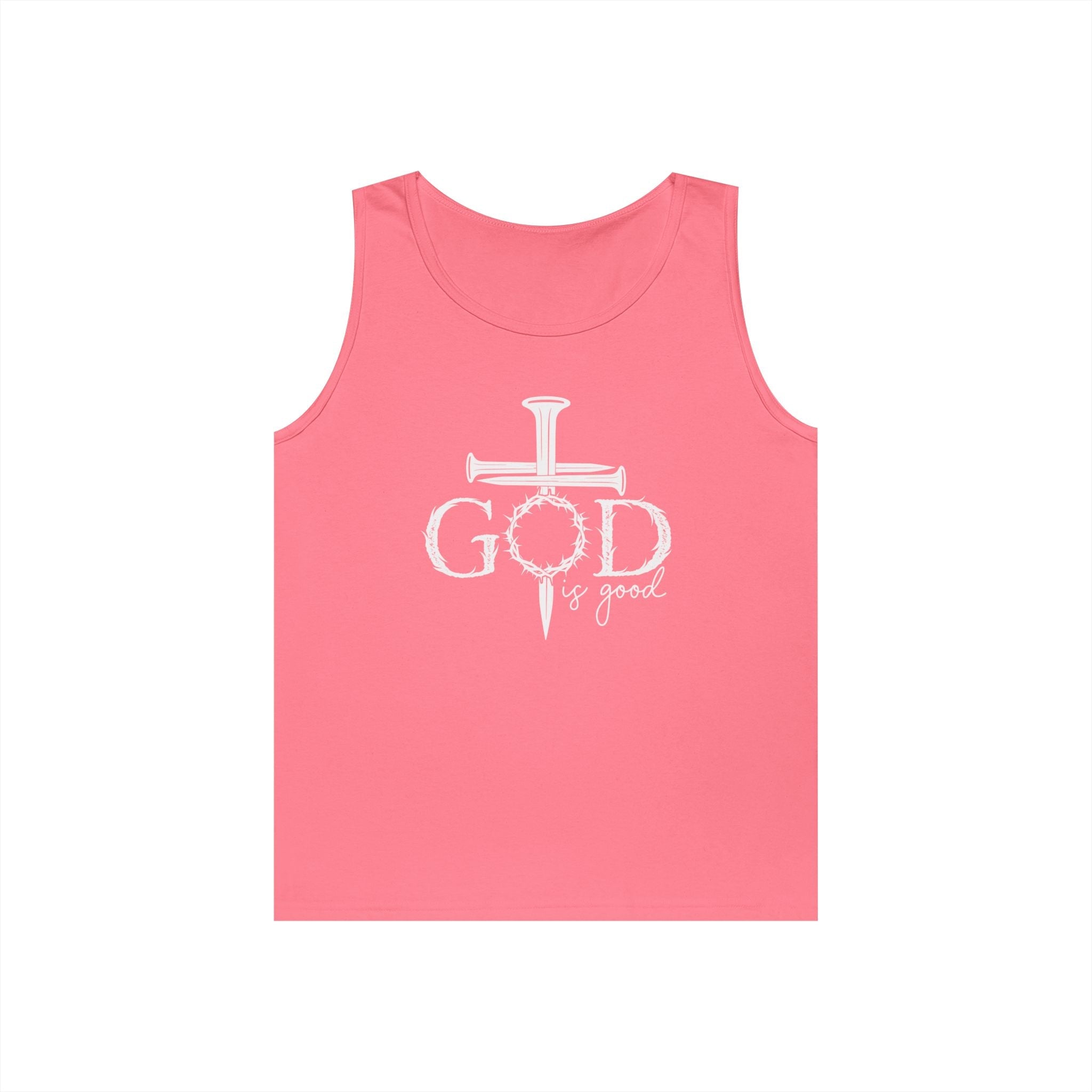 Faith Based Teen Tank - God Is Good | Tank Top by atgodanddesigns