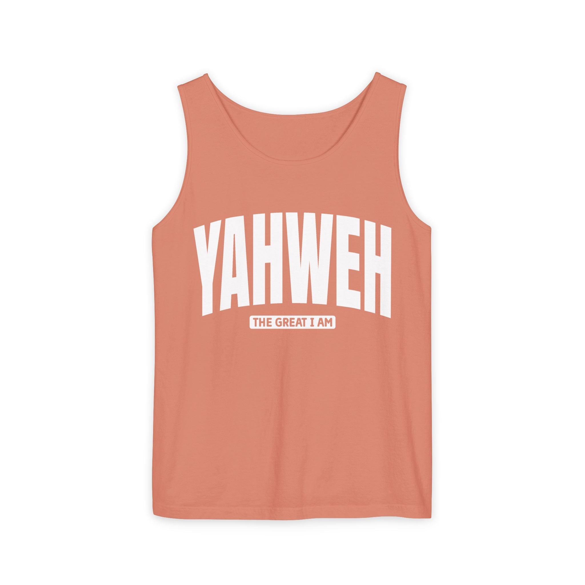 Faith Based Teen Tank - YAHWEH The Great I Am | Tank Top by atgodanddesigns