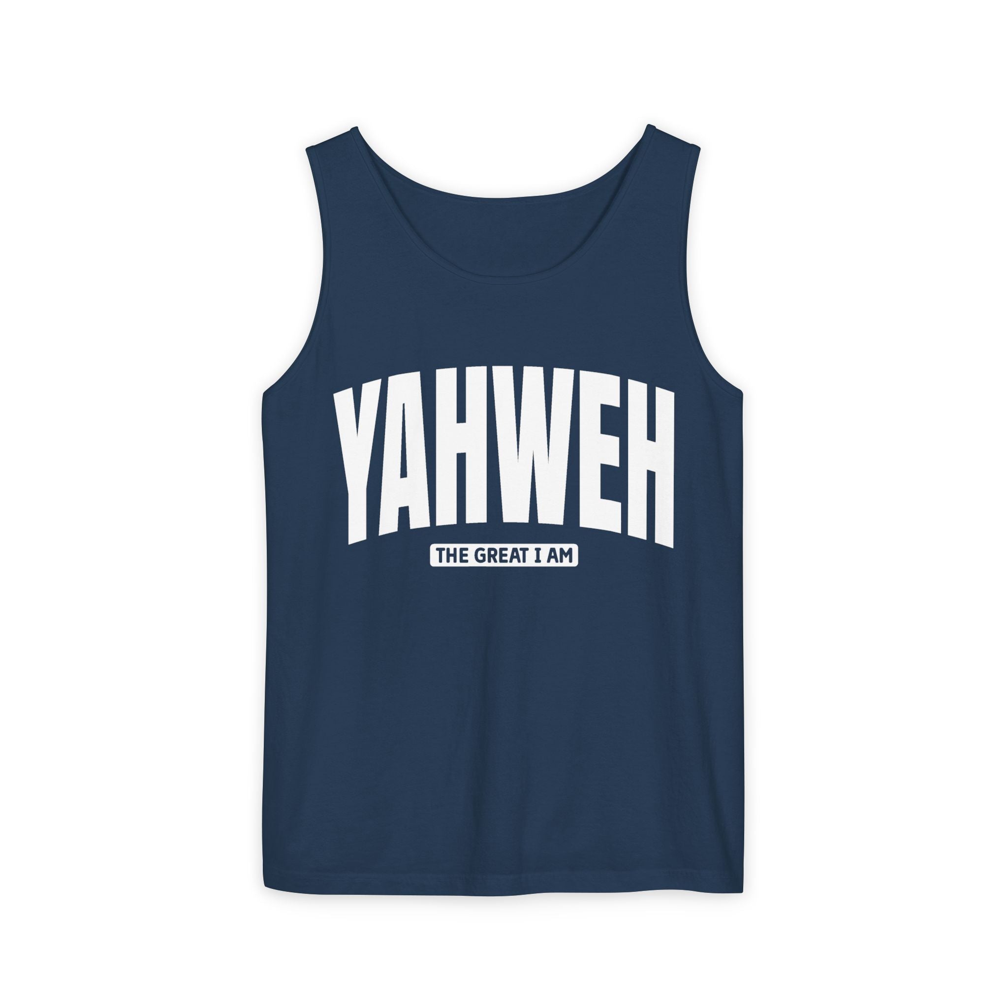Faith Based Teen Tank - YAHWEH The Great I Am | Tank Top by atgodanddesigns