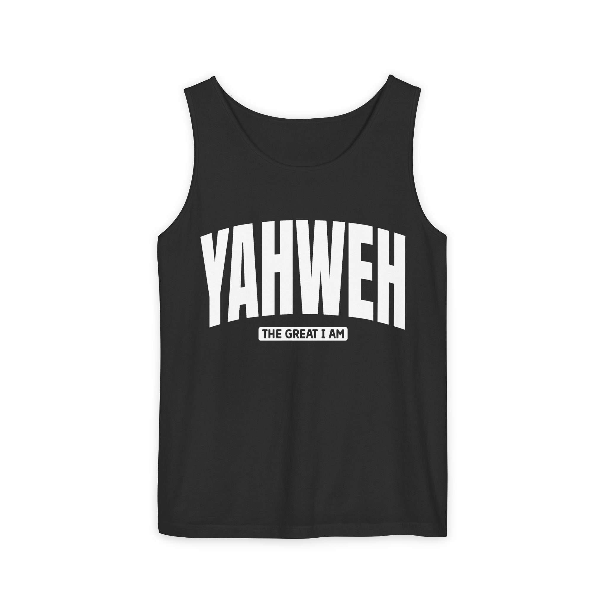 Faith Based Teen Tank - YAHWEH The Great I Am | Tank Top by atgodanddesigns