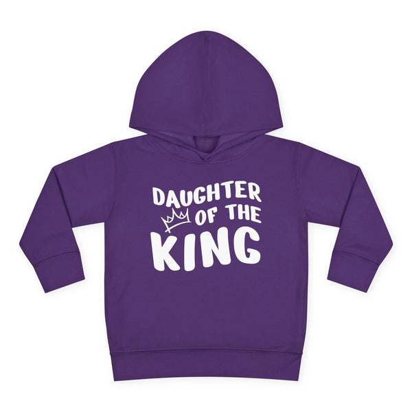 Faith Based Toddler Girl Hoodie - Daughter Of The King | Kids clothes by atgodanddesigns