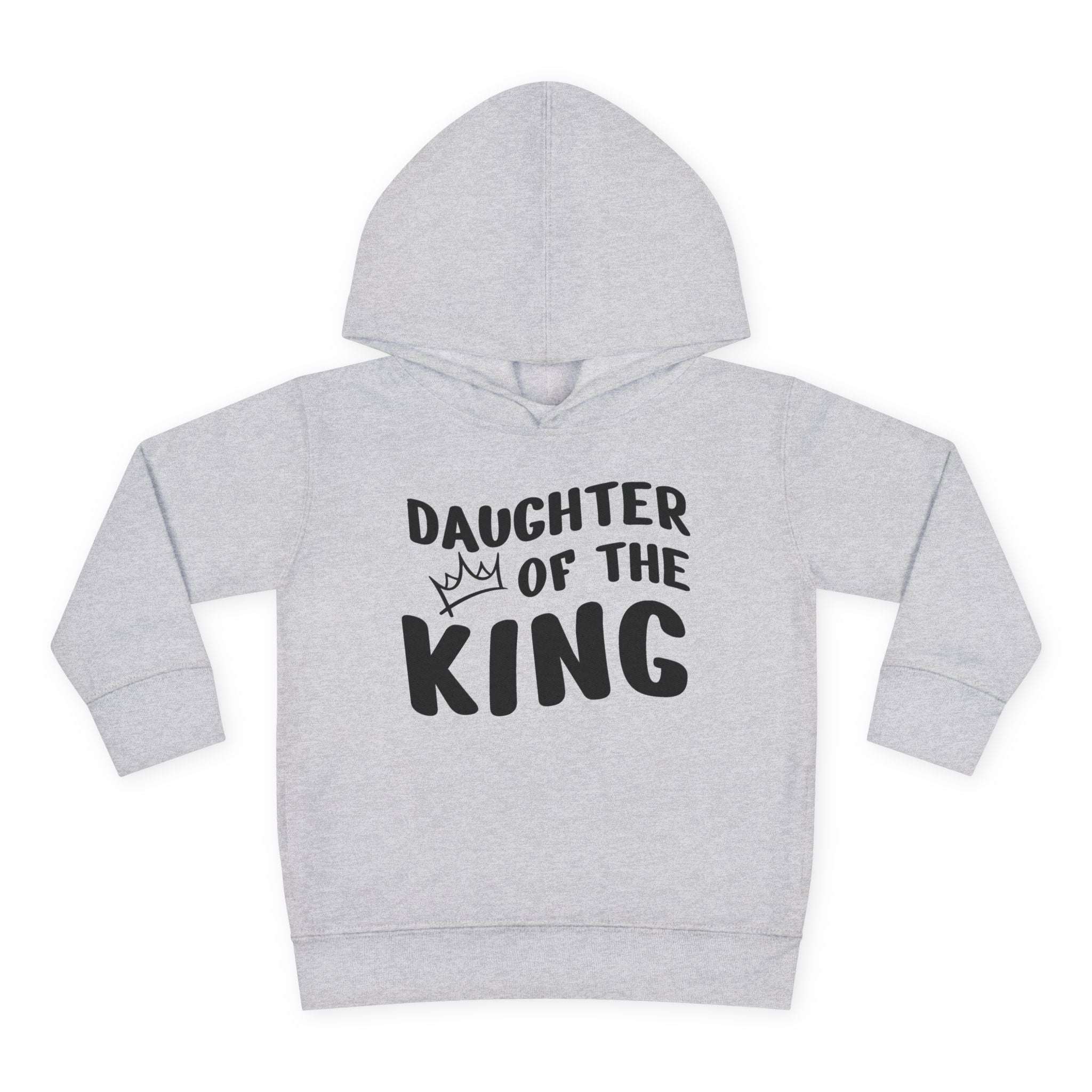 Faith Based Toddler Girl Hoodie - Daughter Of The King | Kids clothes by atgodanddesigns