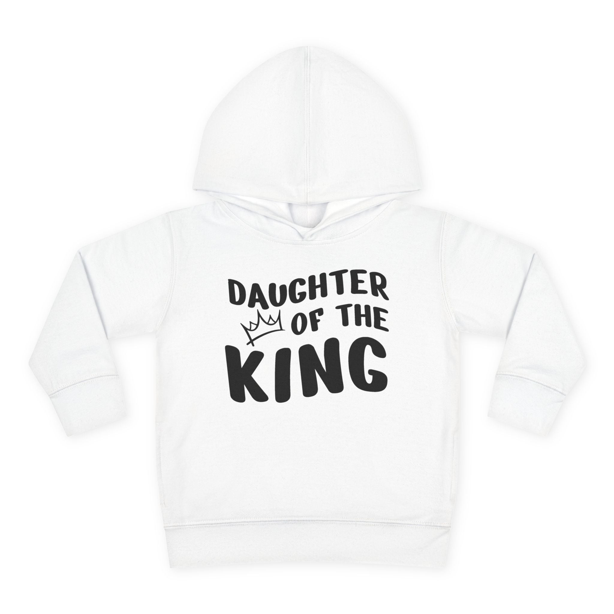 Faith Based Toddler Girl Hoodie - Daughter Of The King | Kids clothes by atgodanddesigns