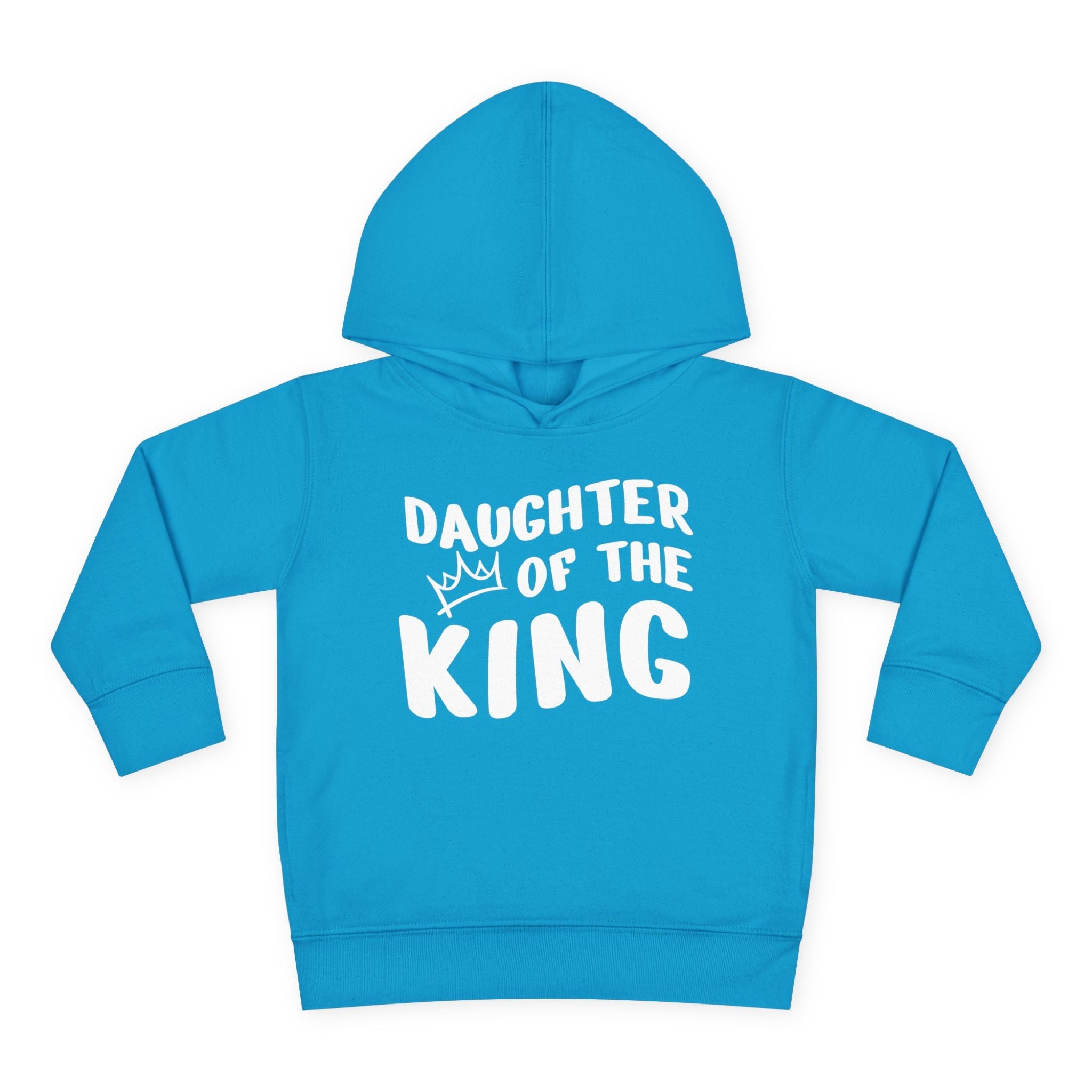 Faith Based Toddler Girl Hoodie - Daughter Of The King | Kids clothes by atgodanddesigns