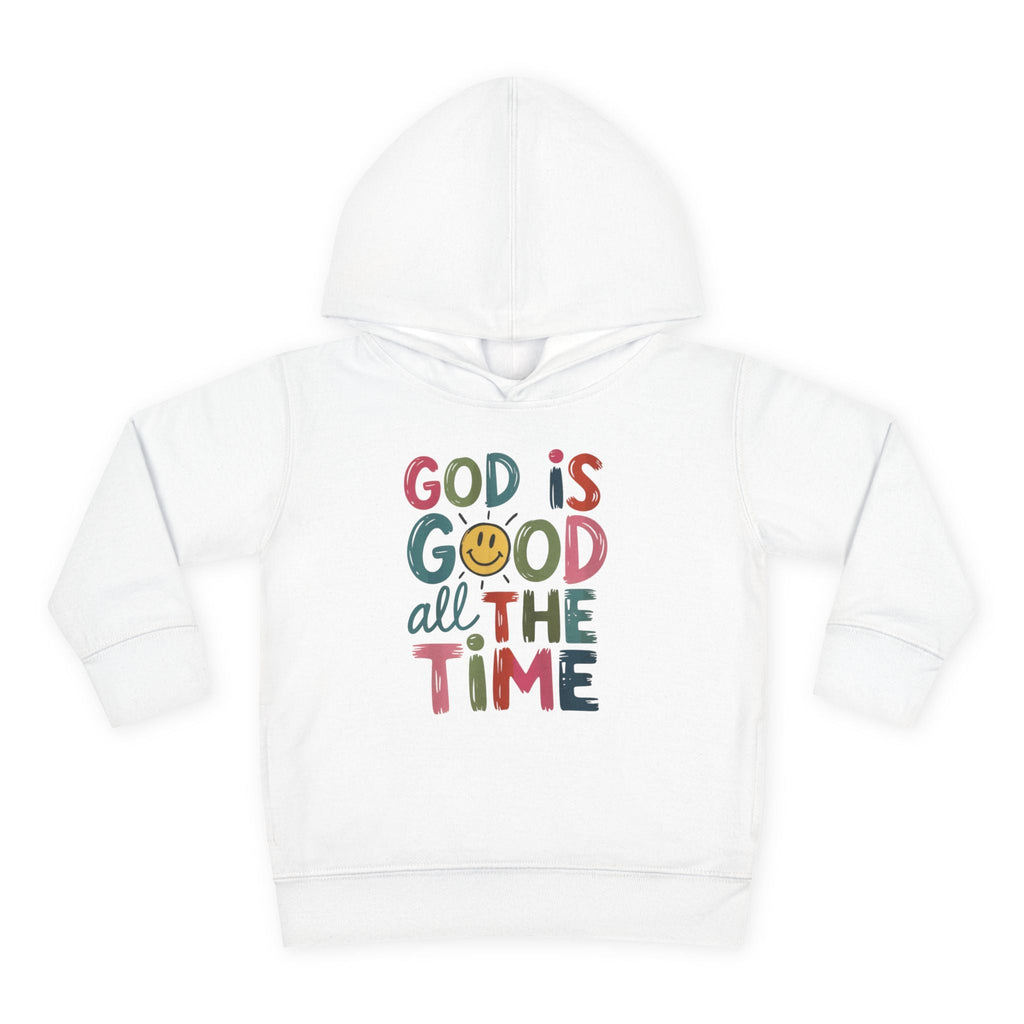 Faith Based Toddler Hoodie - God Is Good All The Time | Kids clothes by atgodanddesigns