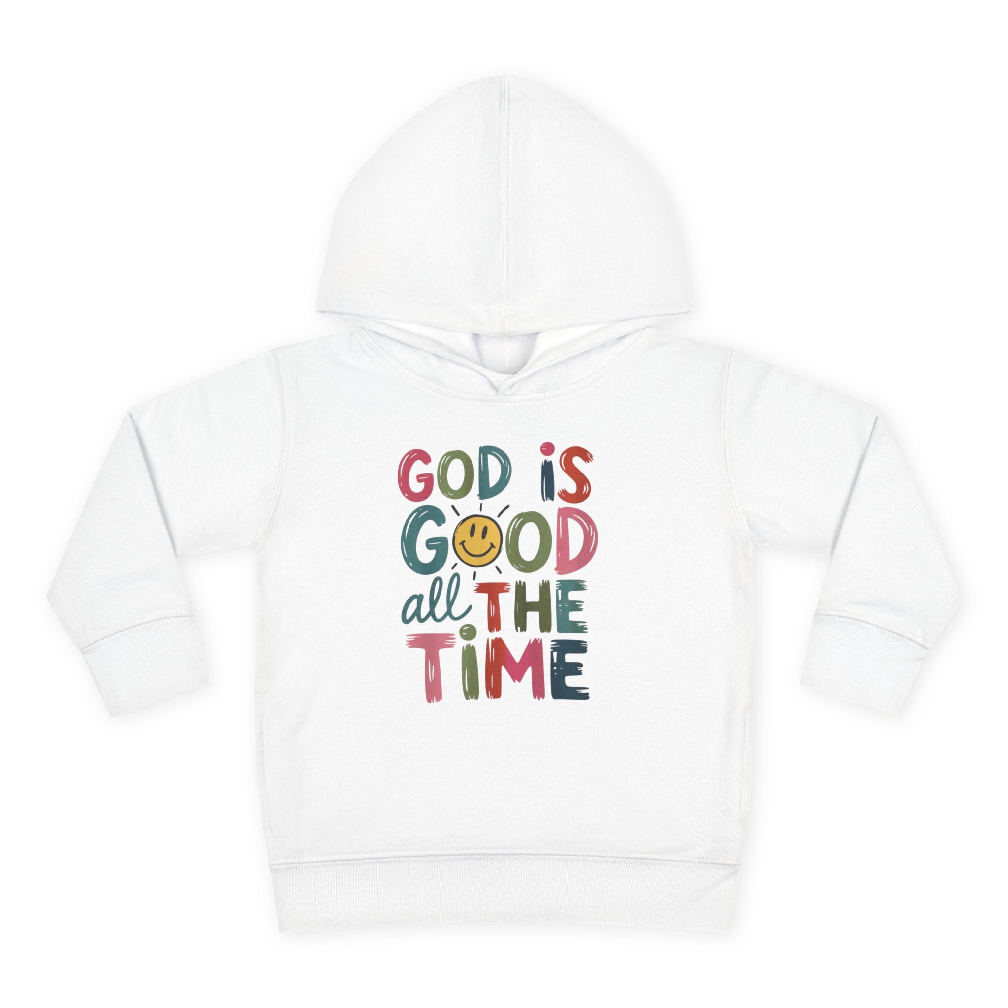 Faith Based Toddler Hoodie - God Is Good All The Time | Kids clothes by atgodanddesigns